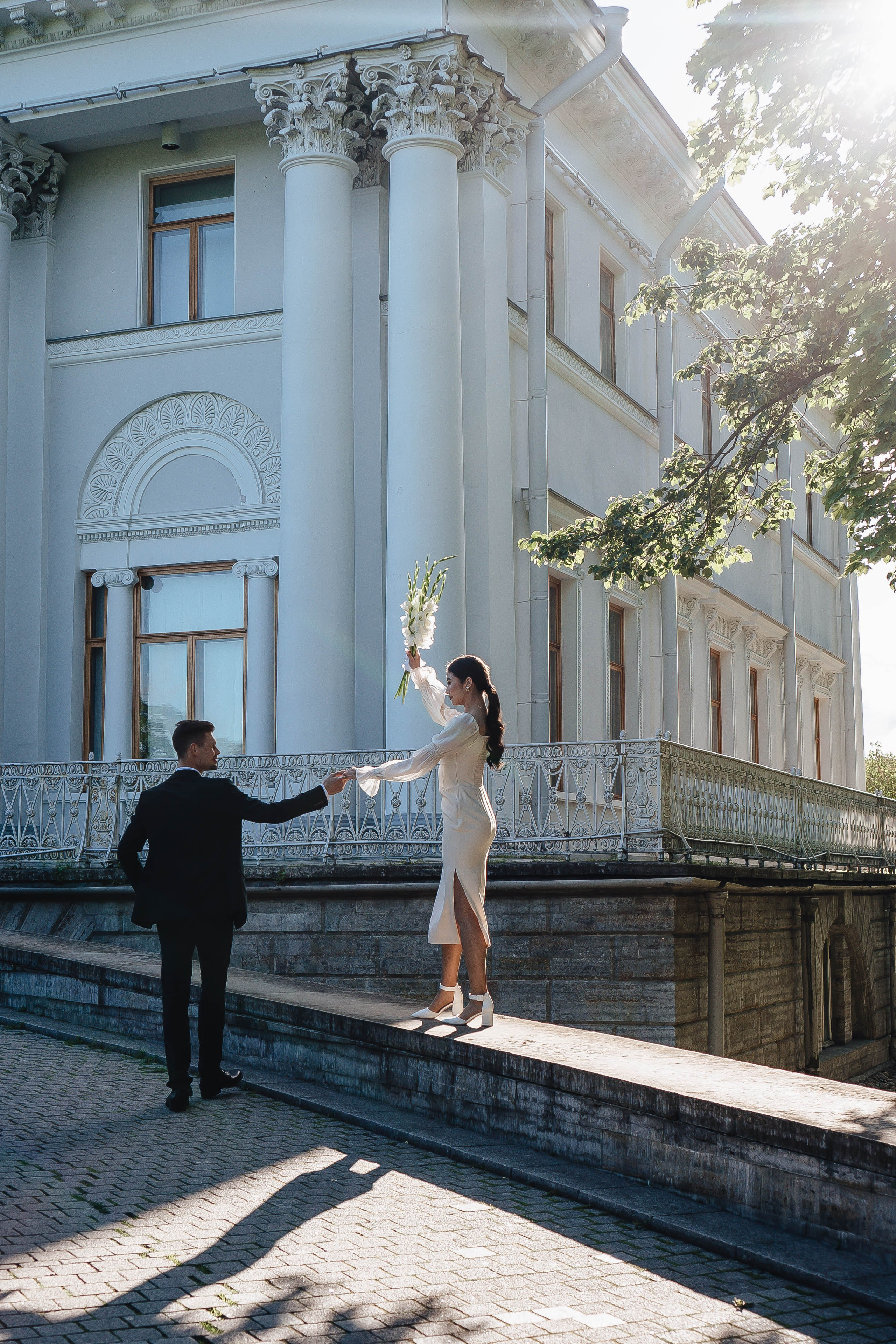 СВАДЕБНАЯ СЬЕМКА НА РАССВЕТЕ НА ЕЛАГИНОМ ОСТОРОВЕ. Профессиональный фотограф, Санкт-Петербург — Виктория Богомолова