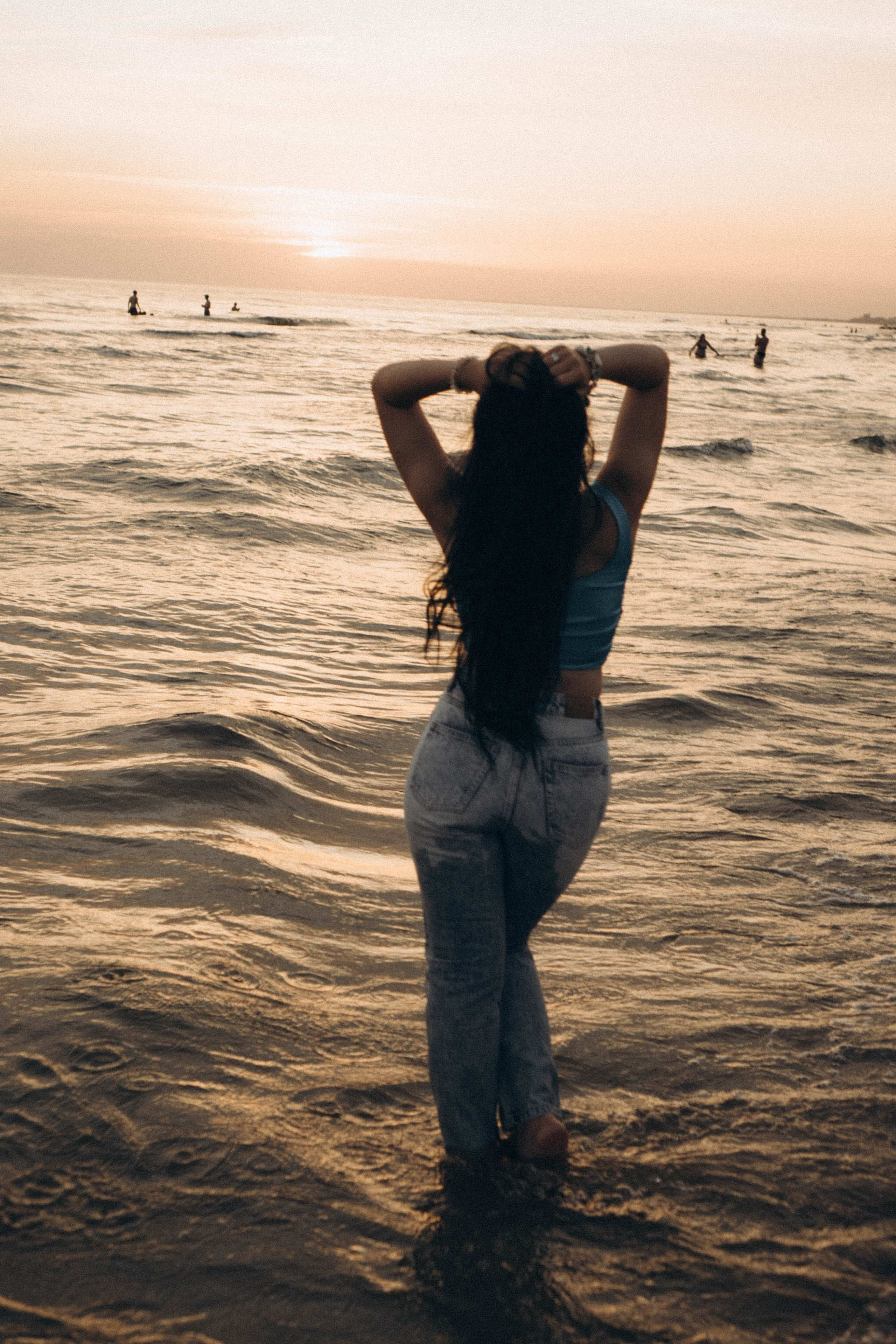 Июльский вечер на берегу черного моря. Профессиональный фотограф, Санкт-Петербург — Виктория Богомолова