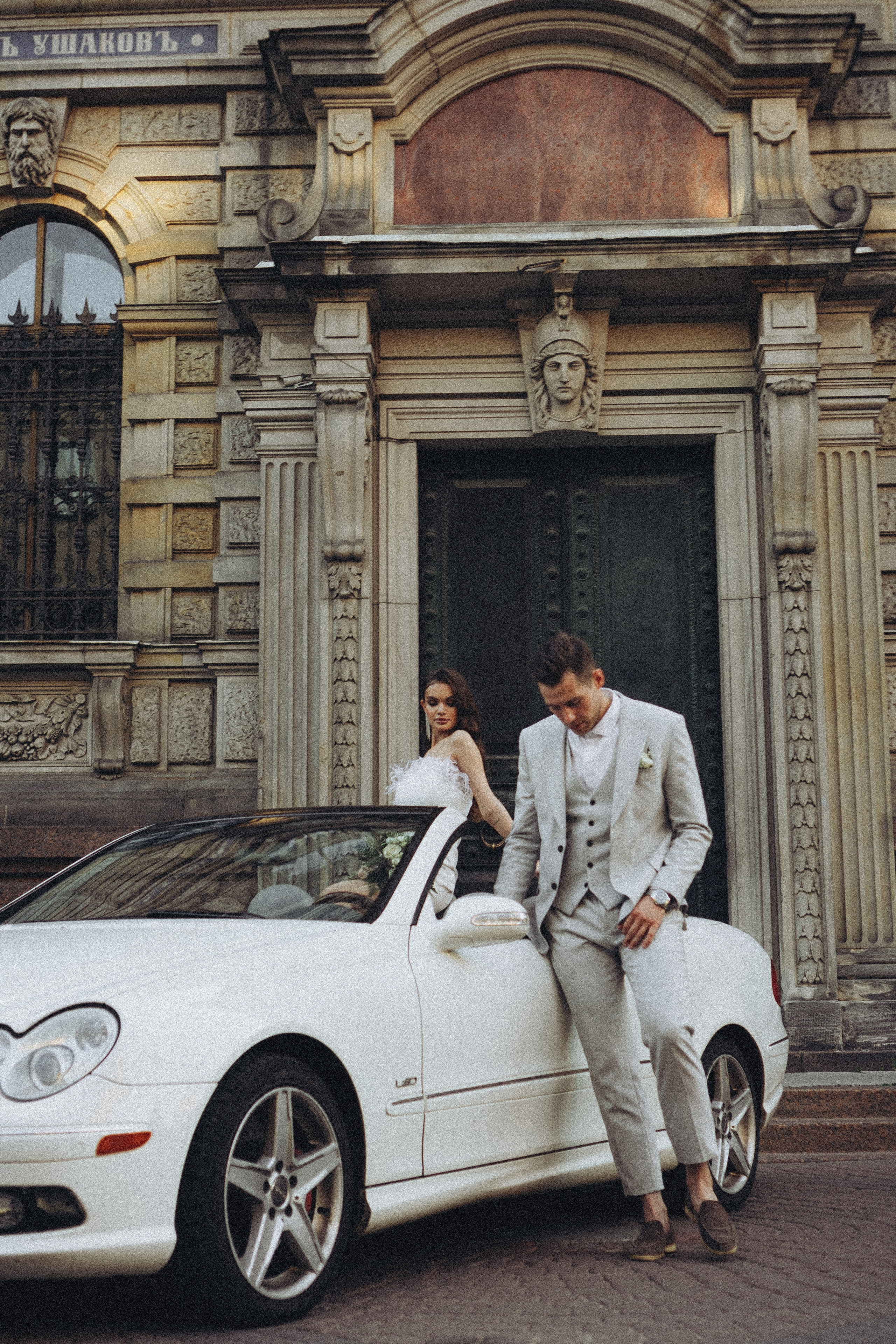 Свадебная сьемка у академии Штиглица. Профессиональный фотограф, Санкт-Петербург — Виктория Богомолова