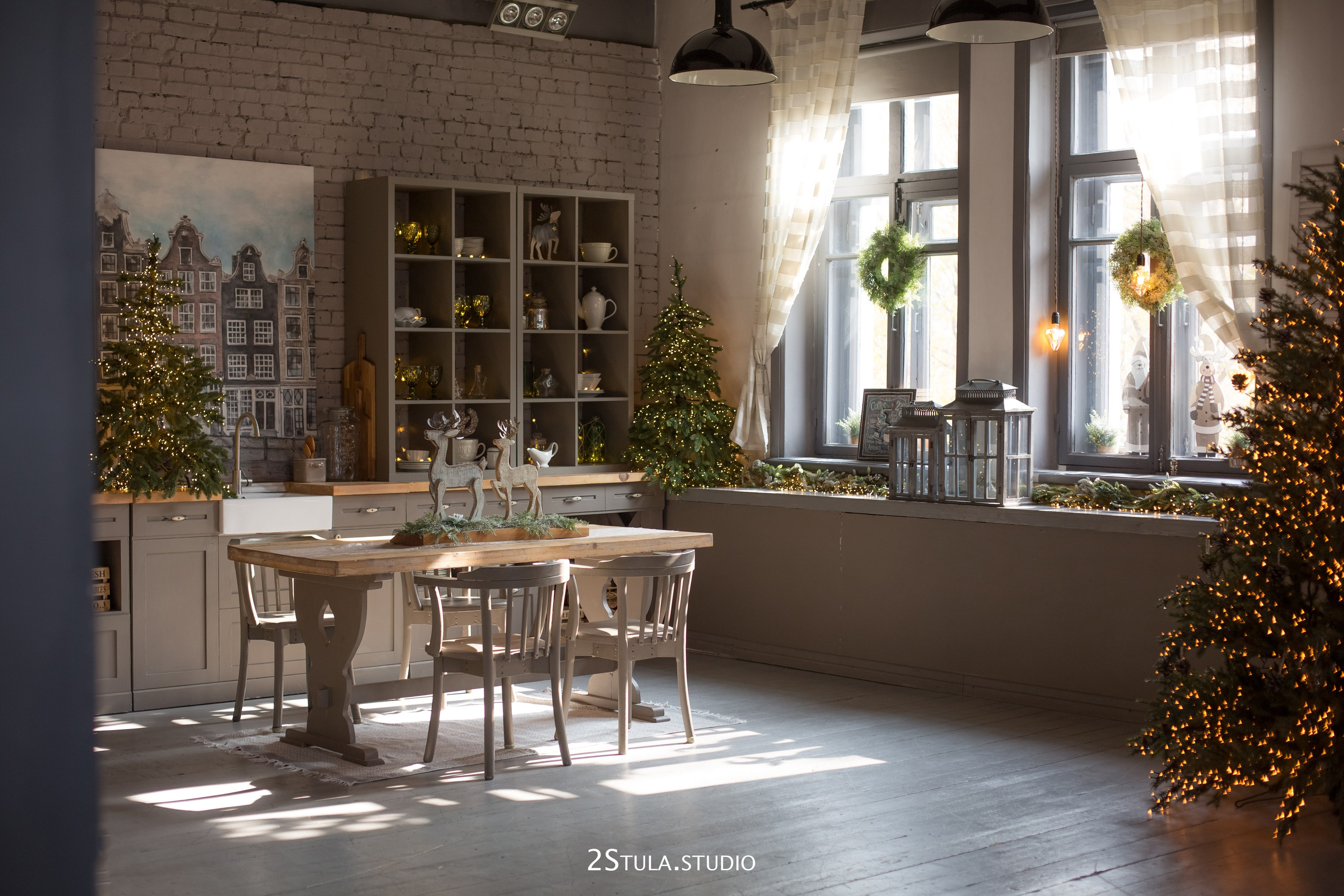 Нордик зал 70 м. кв. Фотостудия Алматы — 2 Stula.Studio | Аренда залов