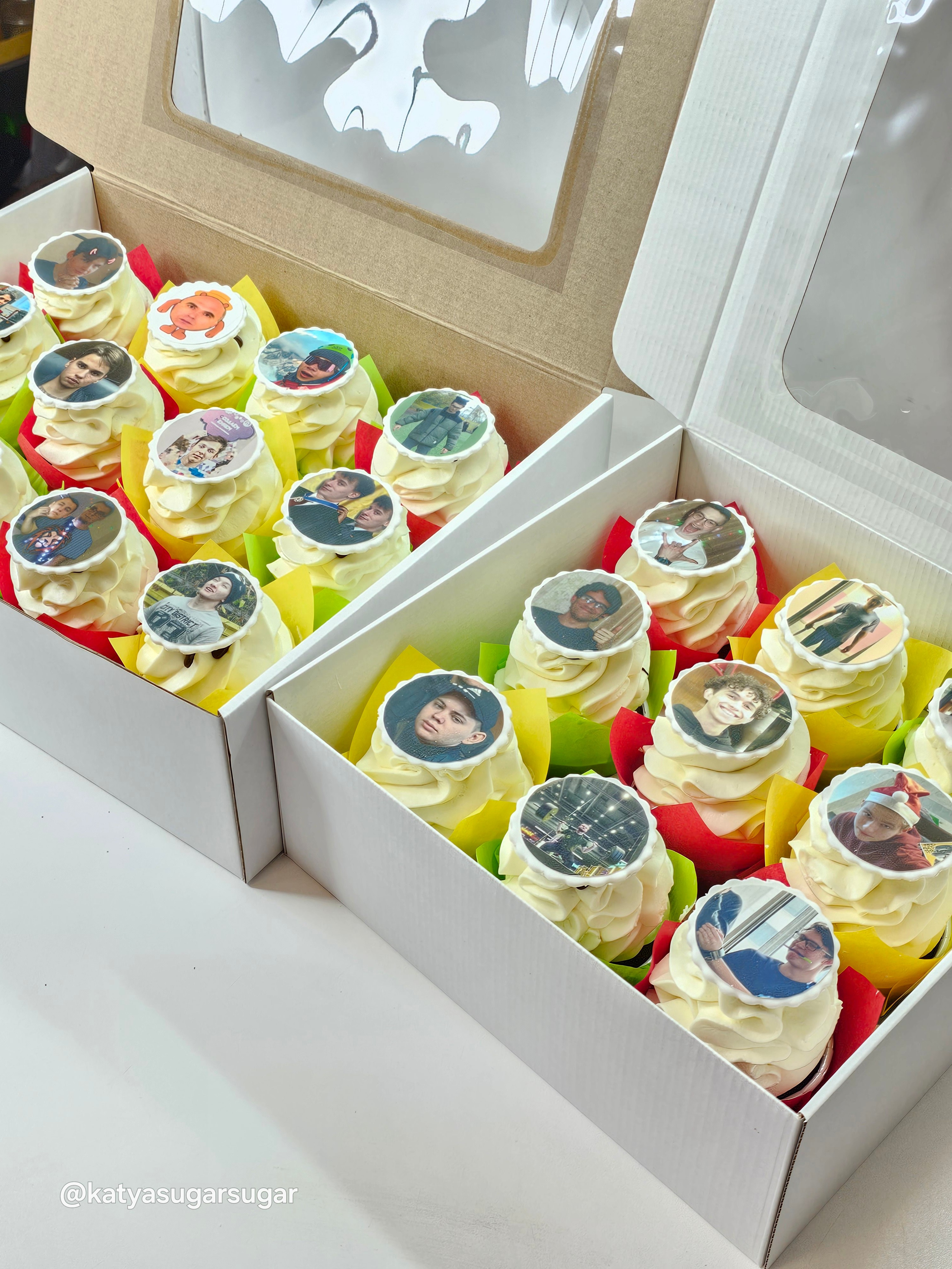 Капкейки с фото. Katyasugarsugar капкейки, зефир, торты Москва