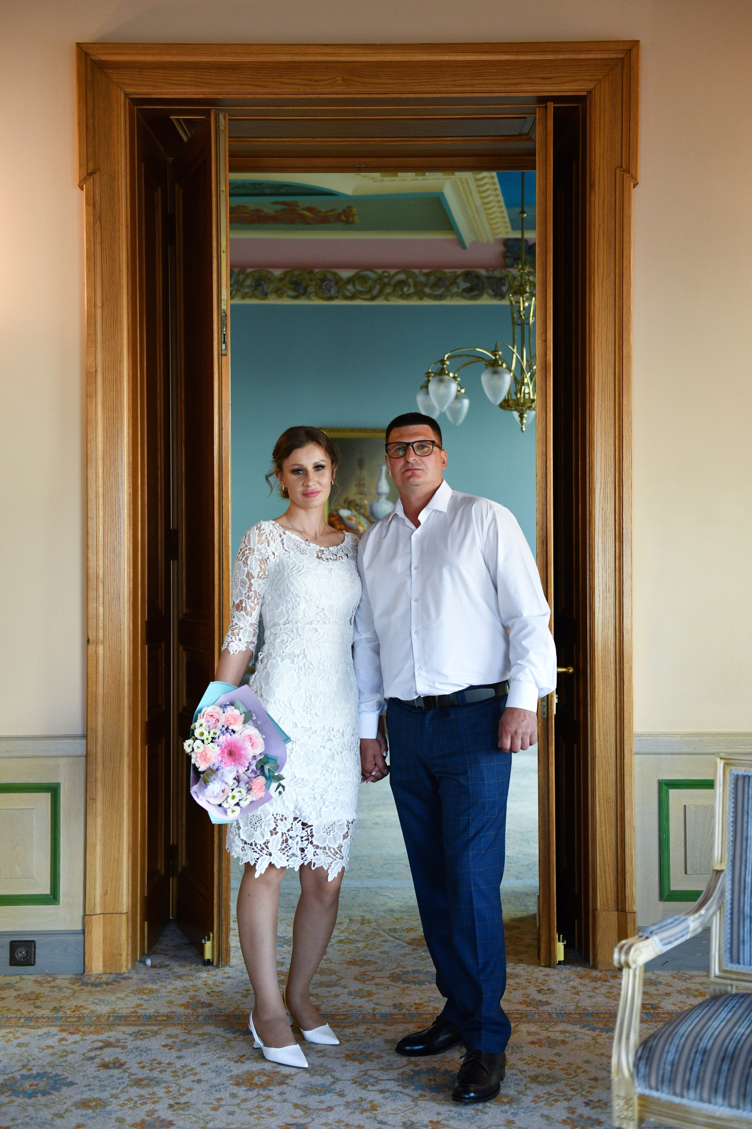 Регистрация брака Наталии и Андрея в гостинице Националь. Свадебный и портретный фотограф в Москве Галина Борисова