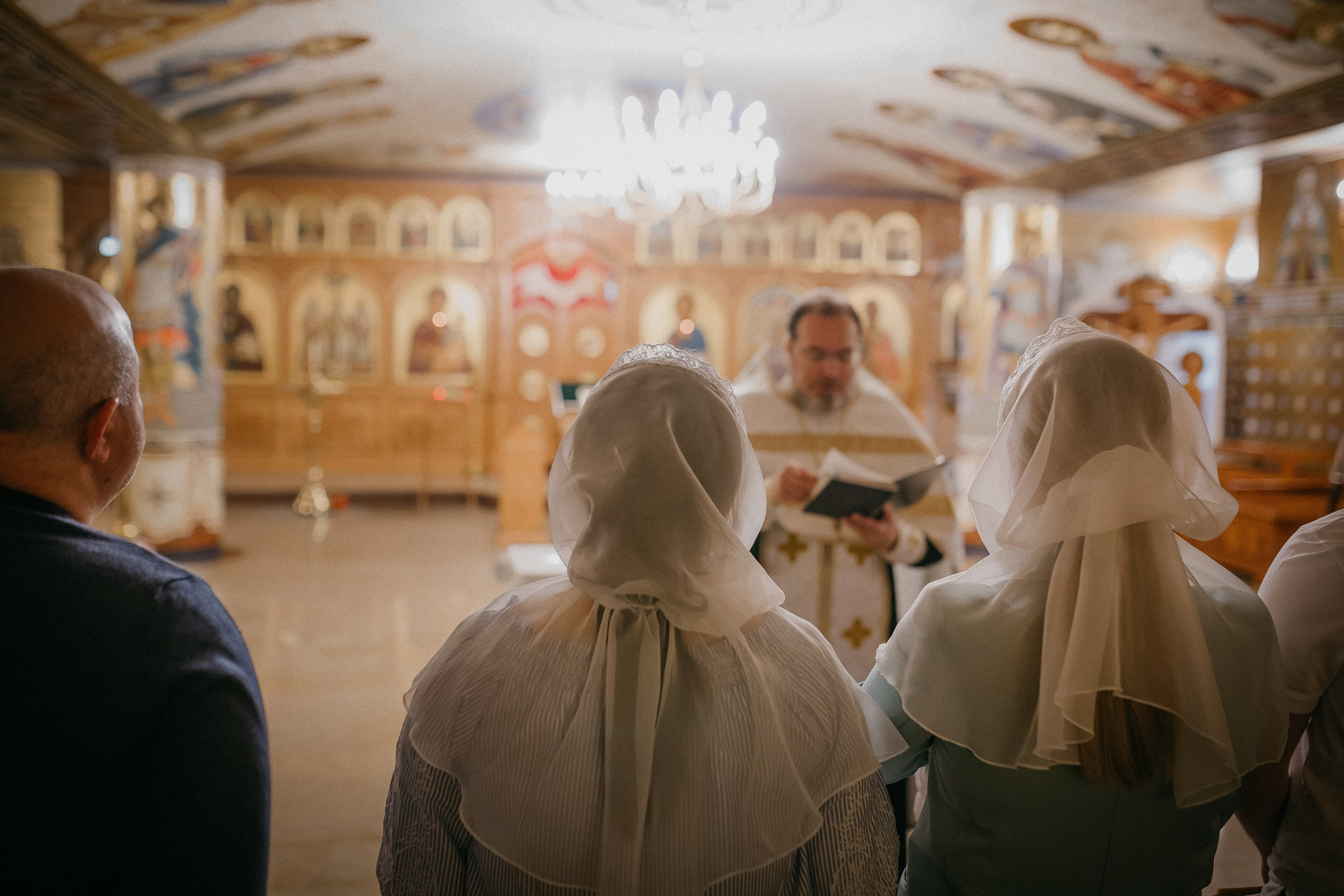 Крещение Софии. Храм Никольский. Семейный фотограф в Сургуте