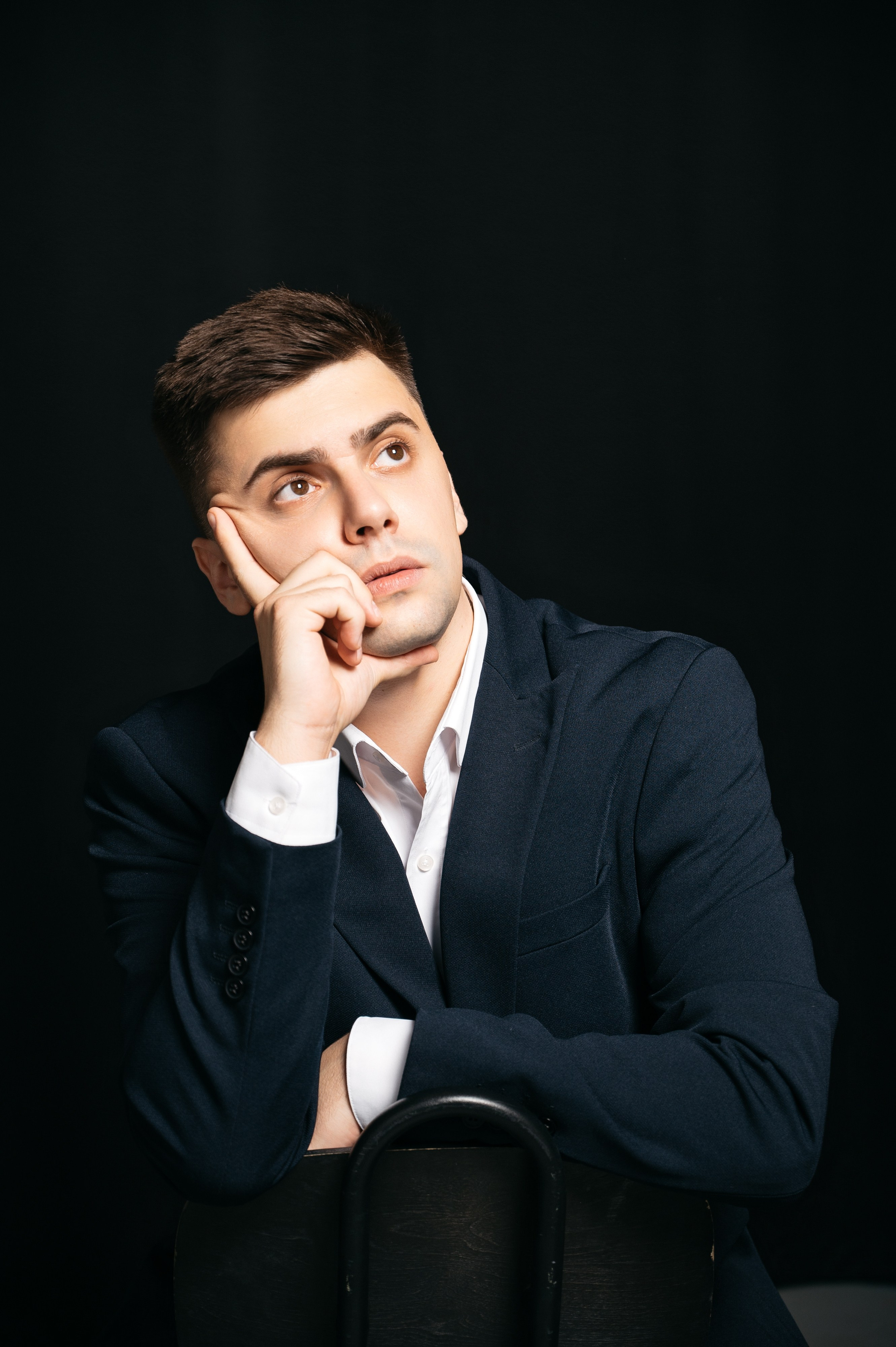 Мужской портрет. Свадебный и студийный фотограф в Москве Попов Вячеслав