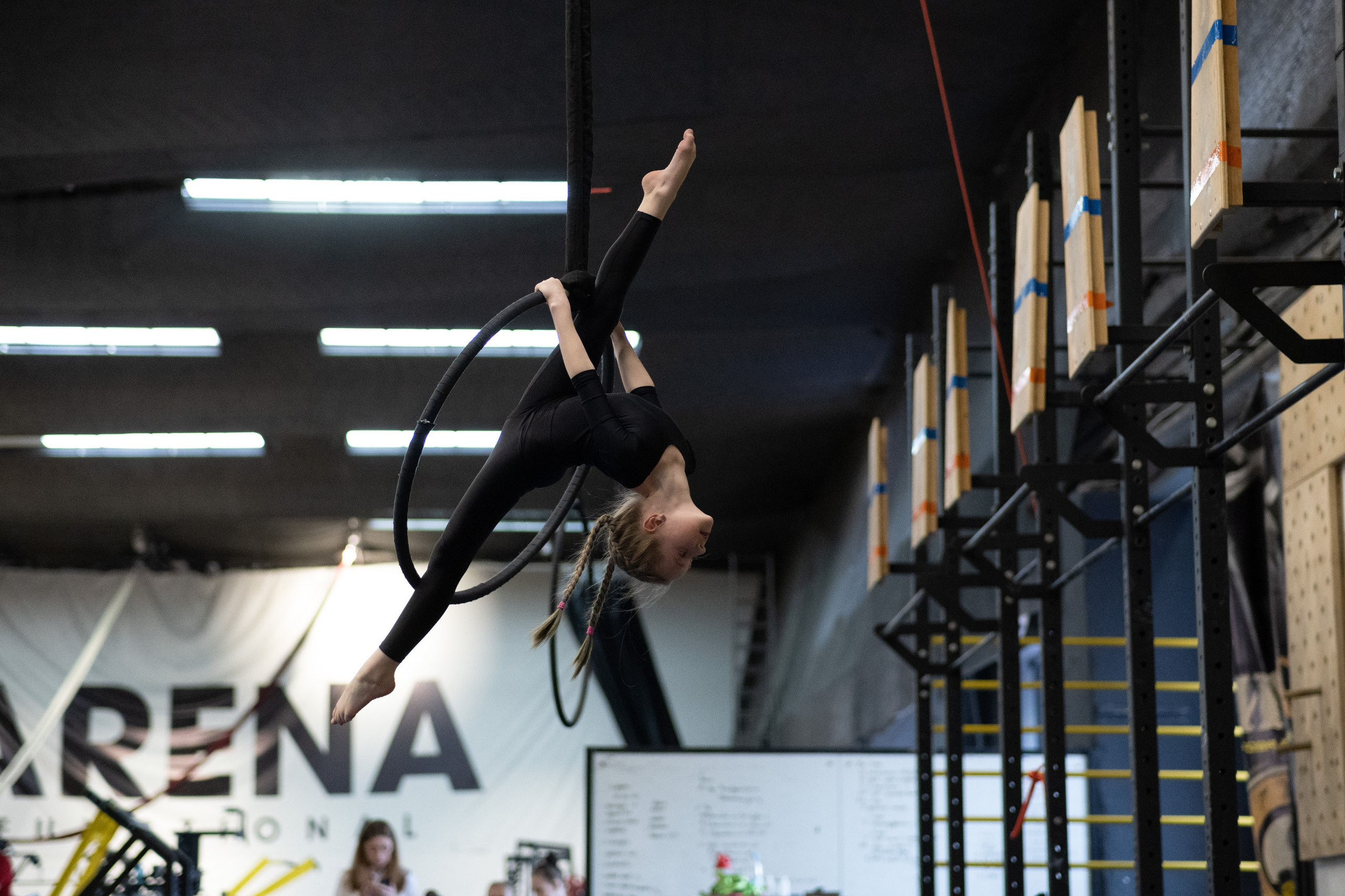 Внутриклубные соревнования по воздушной гимнастике 02.04.23