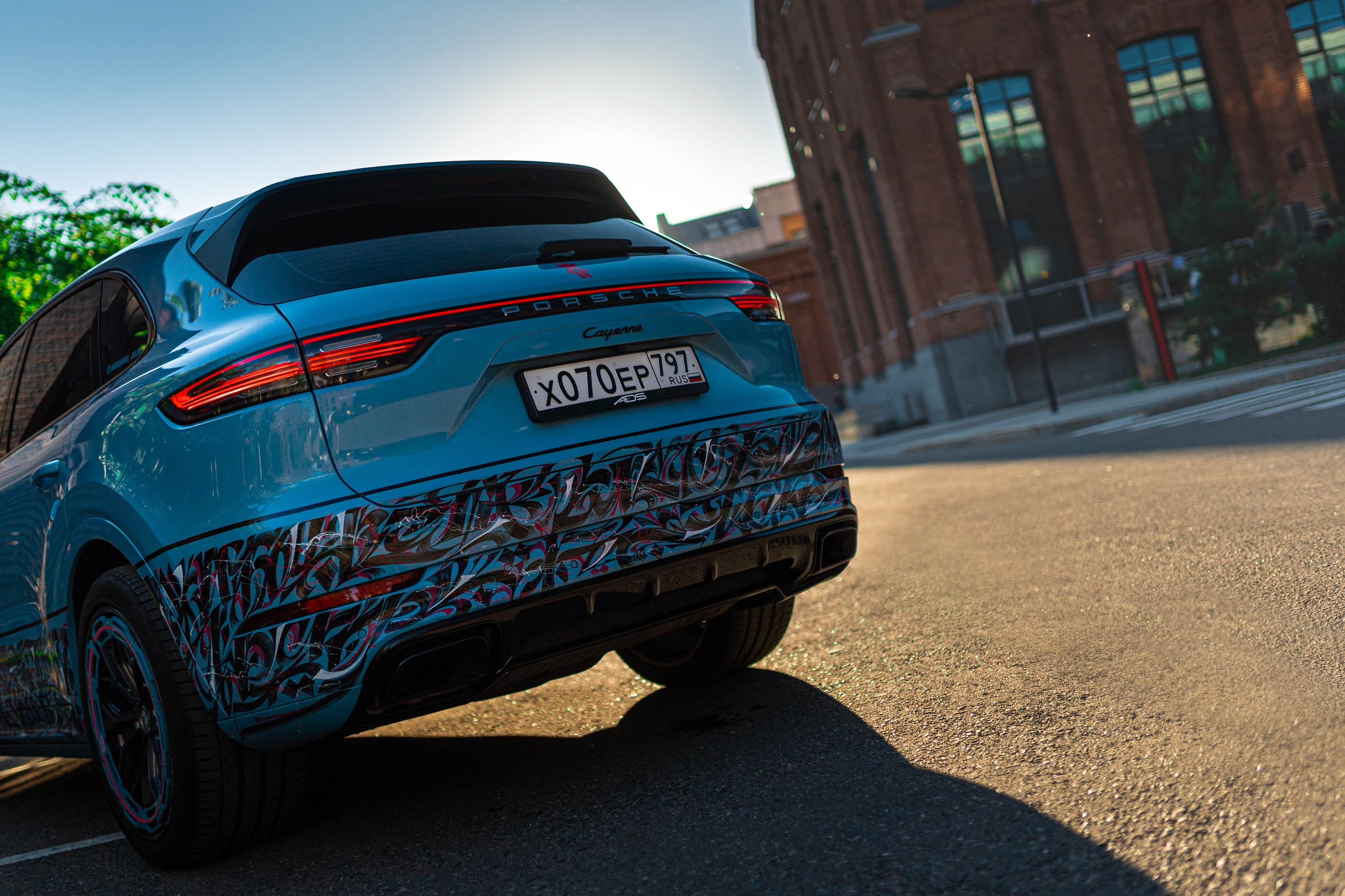 Porsche Cayenne by Medvedus. Автомобильный фотограф в Москве | Базилев Александр