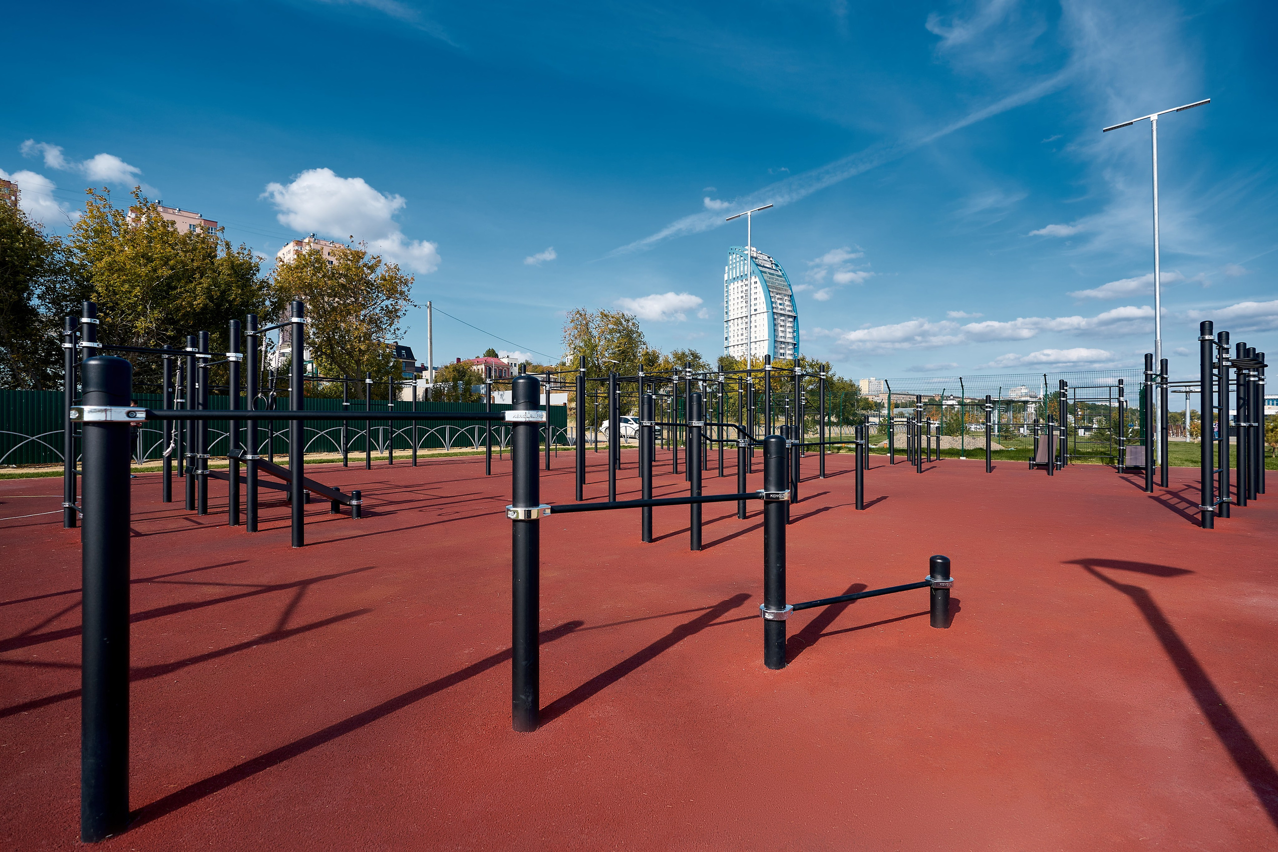 Спортивная площадка KENGURU PRO. Фотограф Никита Барановский