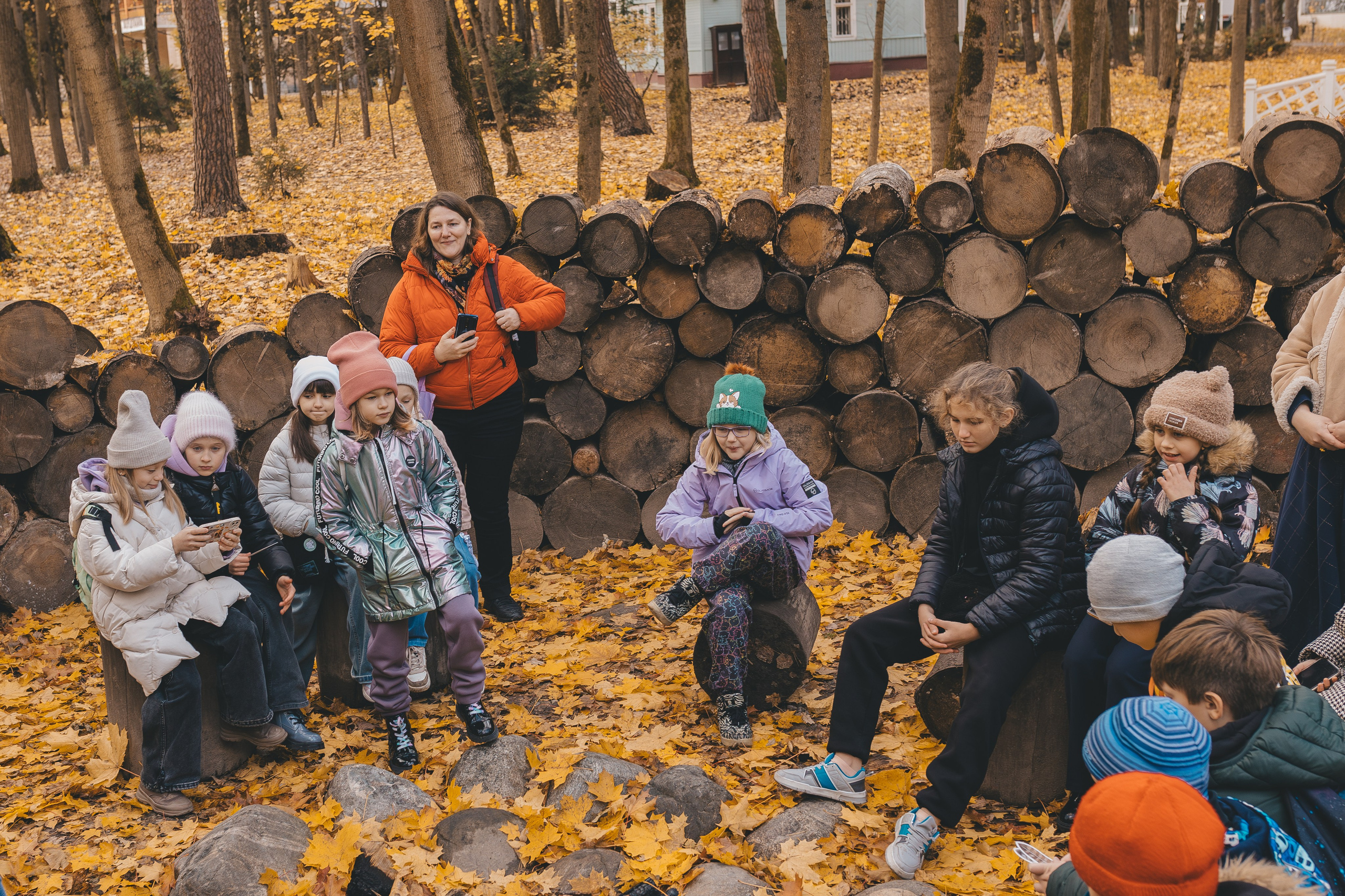 Репортаж школьной экскурсии. Семейный и женский фотограф в Москве Надежда Воробьева