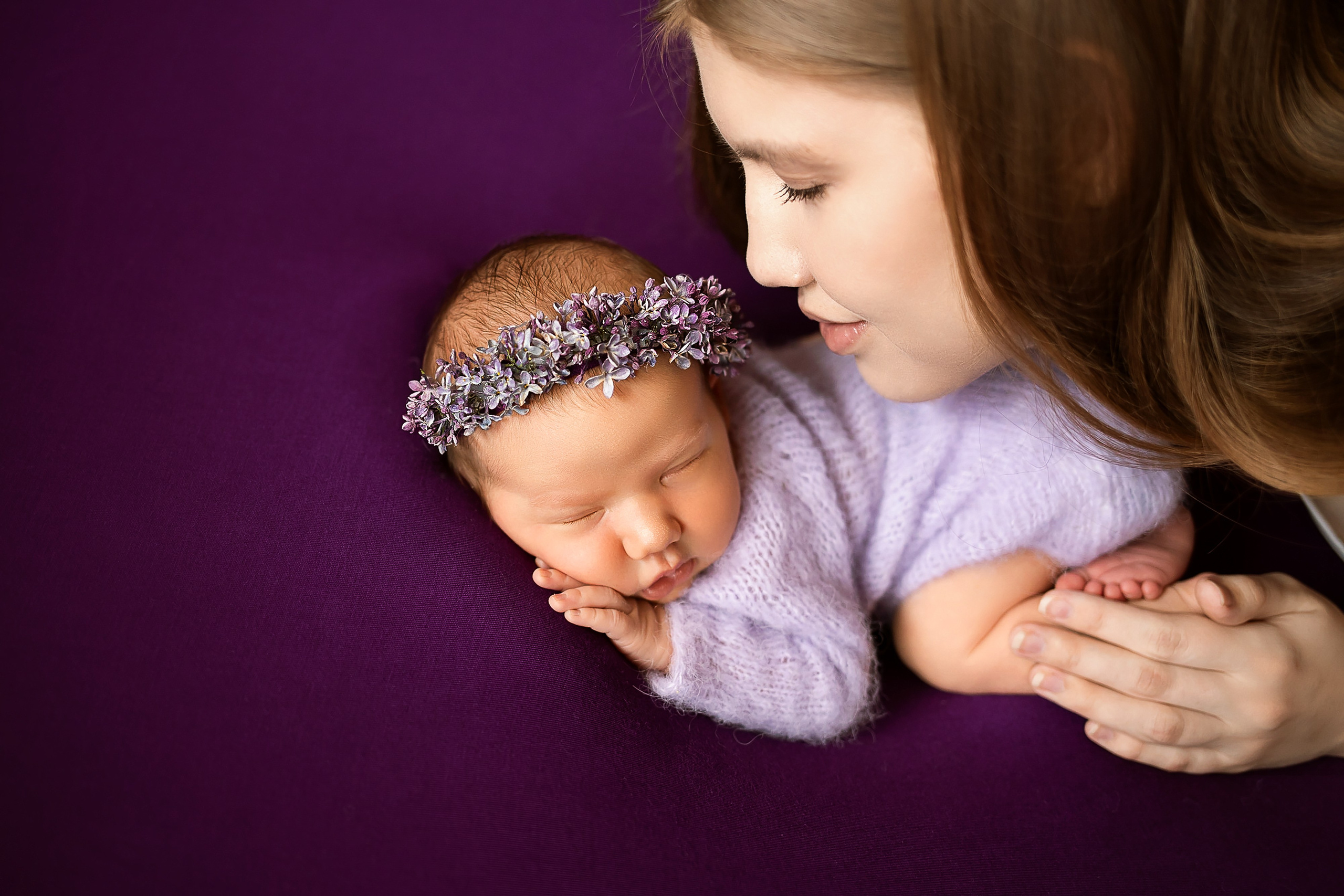 Фотосессия новорожденного. Фотограф новорожденных в Новосибирске