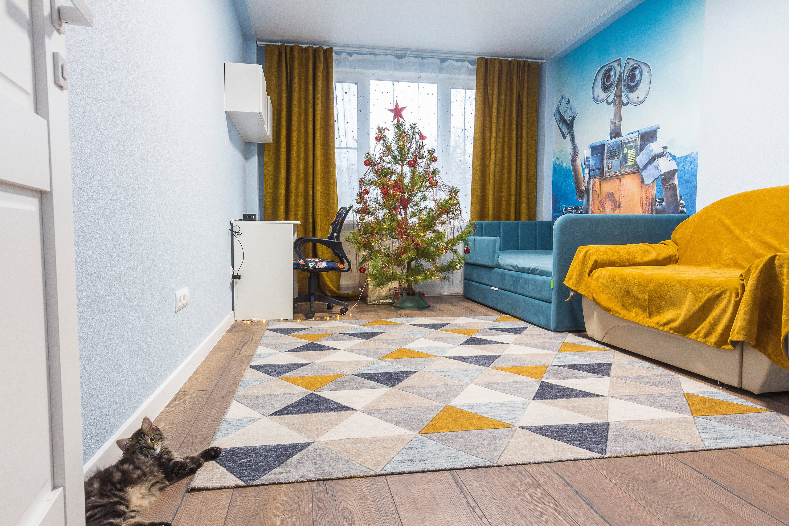 Сделали ремонт квартиры в СПб к новому году