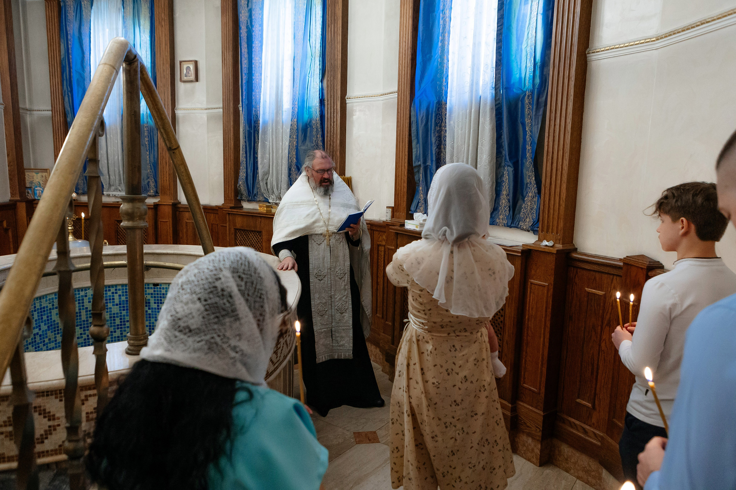 Крещение Амелии. Семейный и детский фотограф в Москве Александра Мак