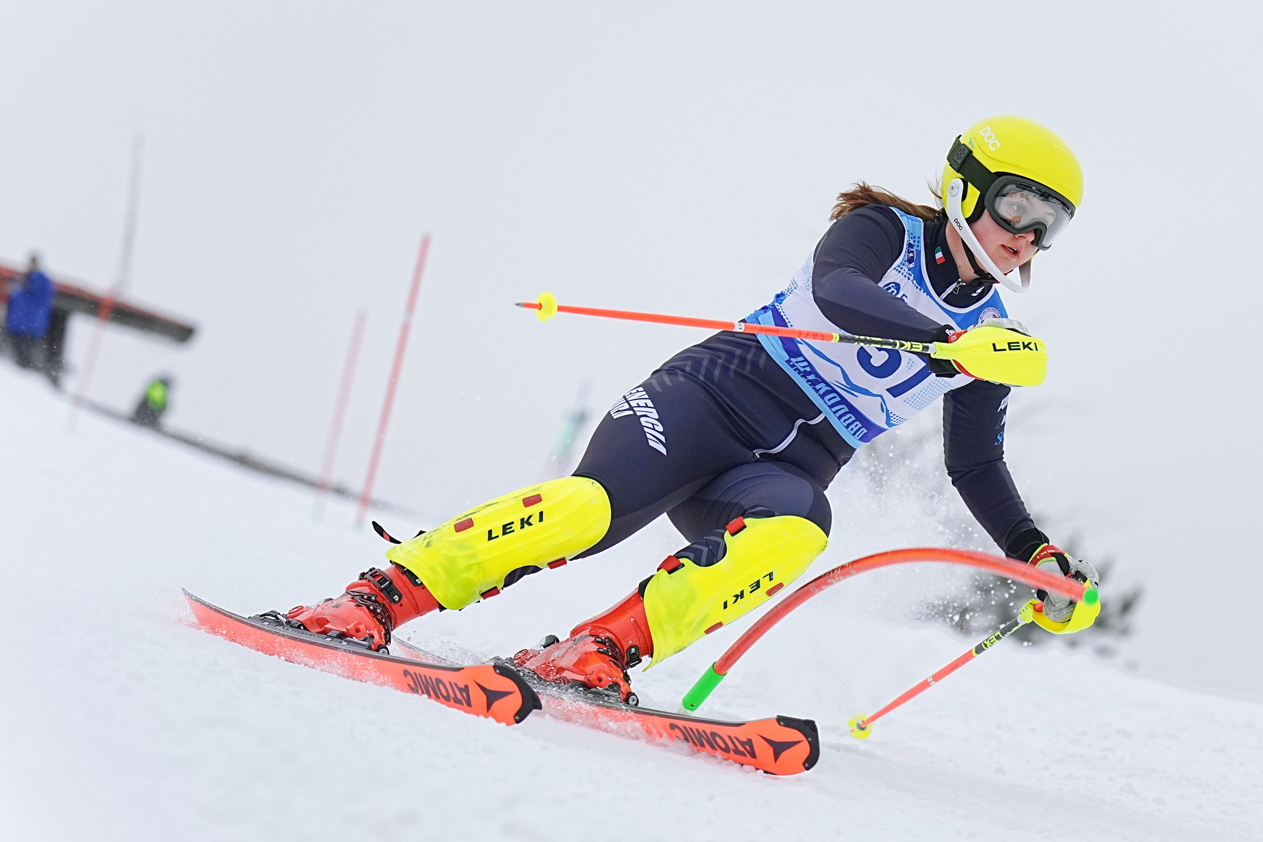 Первенство Дмитровского городского округа по горнолыжному спорту «Памяти А. Жирова» SL U14, U16. Фотограф Студитский Евгений