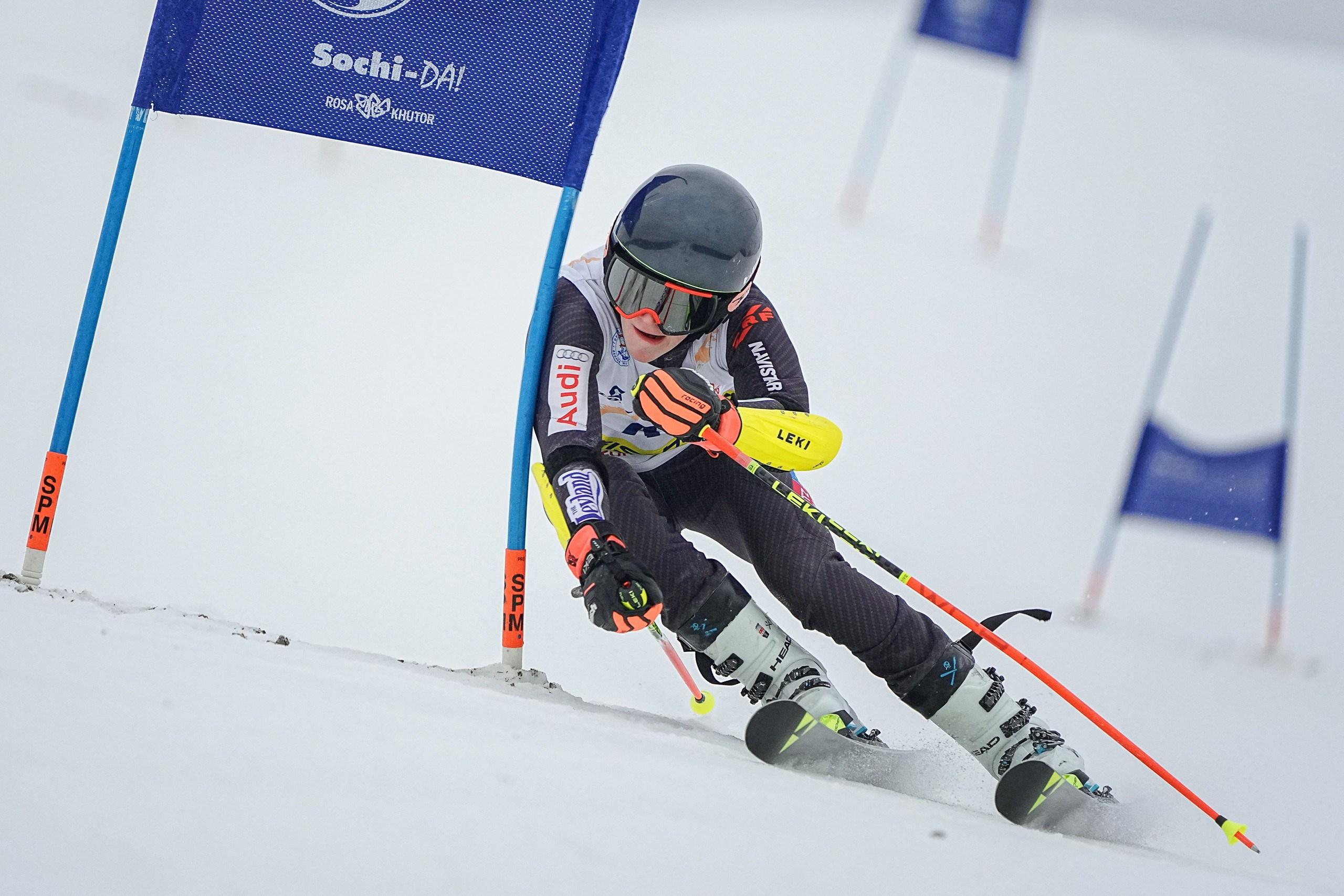 Первенство Дмитровского городского округа по горнолыжному спорту «Памяти А. Жирова» GS U14, U16. Фотограф Студитский Евгений