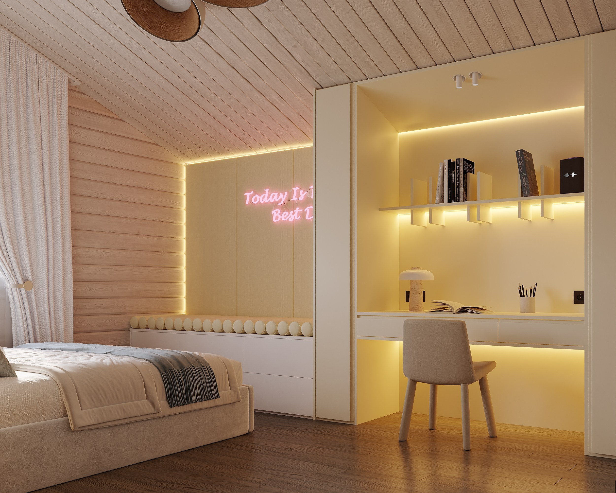 Коттедж в посёлке Истра Кантри Клаб. 3D визуализатор в Москве Сердюк Владислав