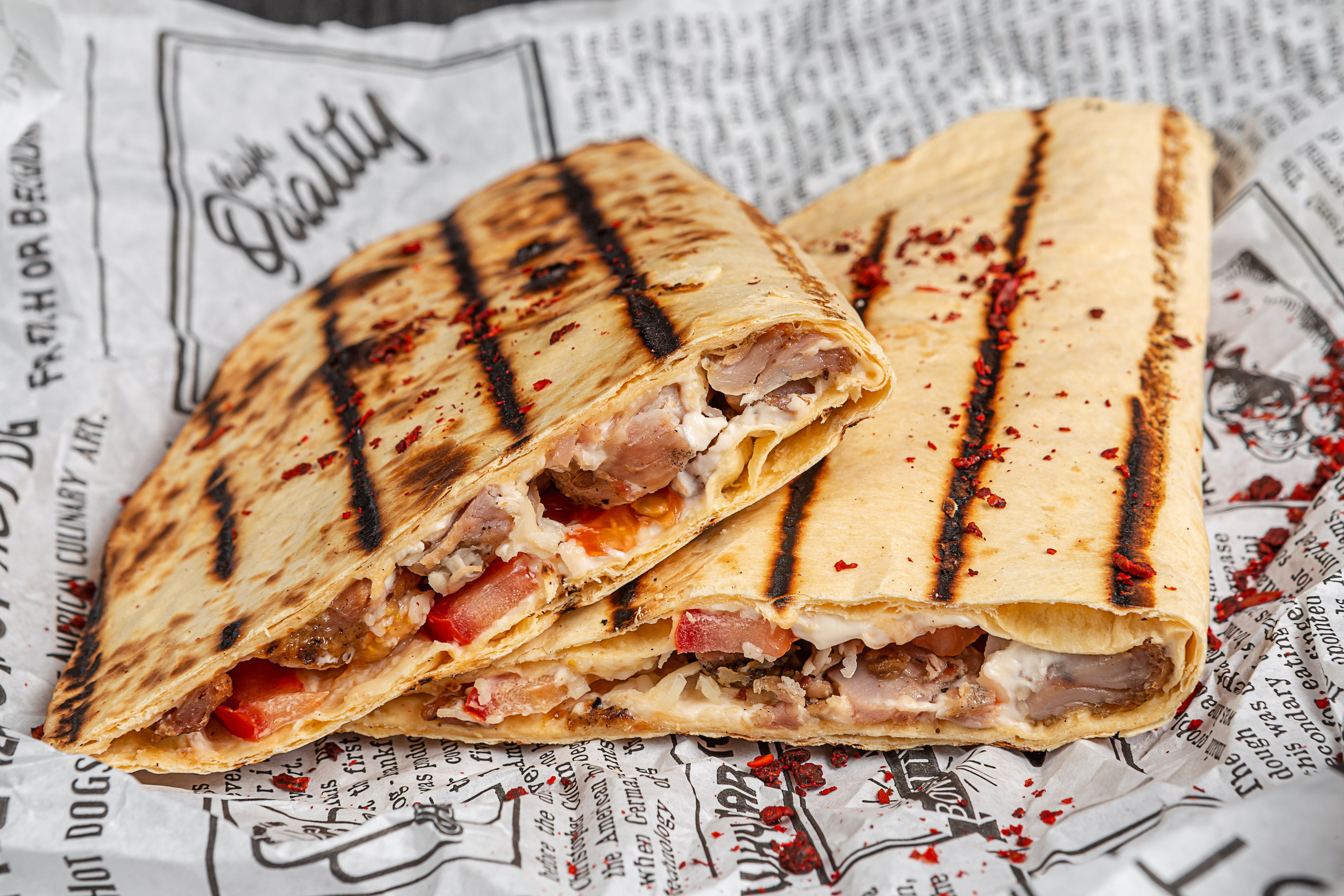 Фуд фото гриль-бар Костер 2. Главная