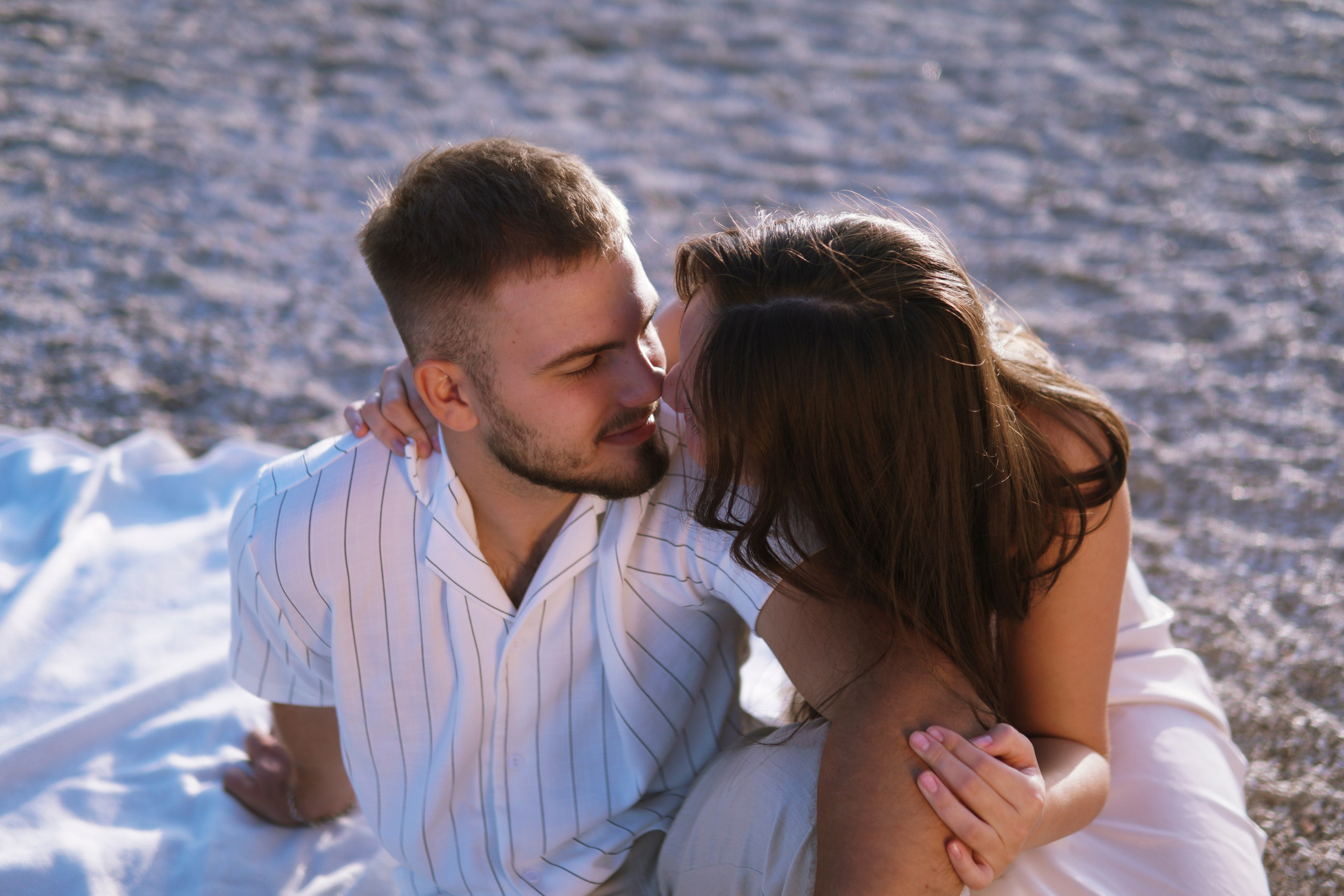 Love story у моря в Ростове-на-Дону за городом. Фотограф в Ростове-на-Дону Марина Мальцева