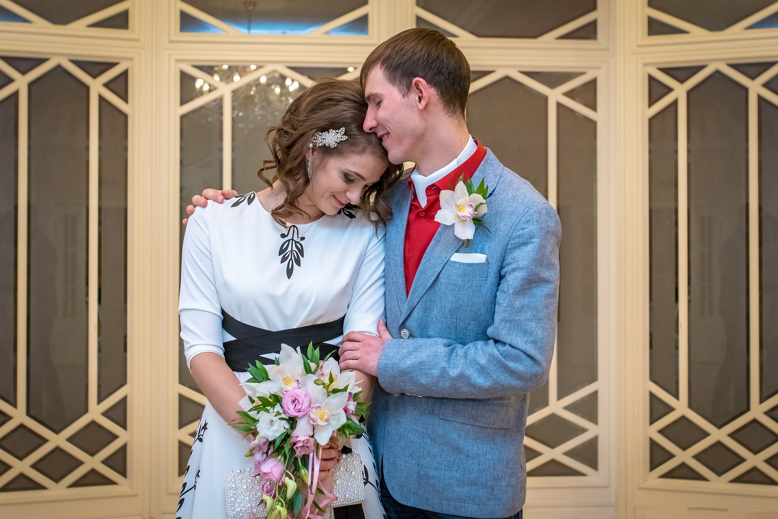 В ЗАГСе Балашихи, Железнодорожный. Фотограф Владимир Артамонов