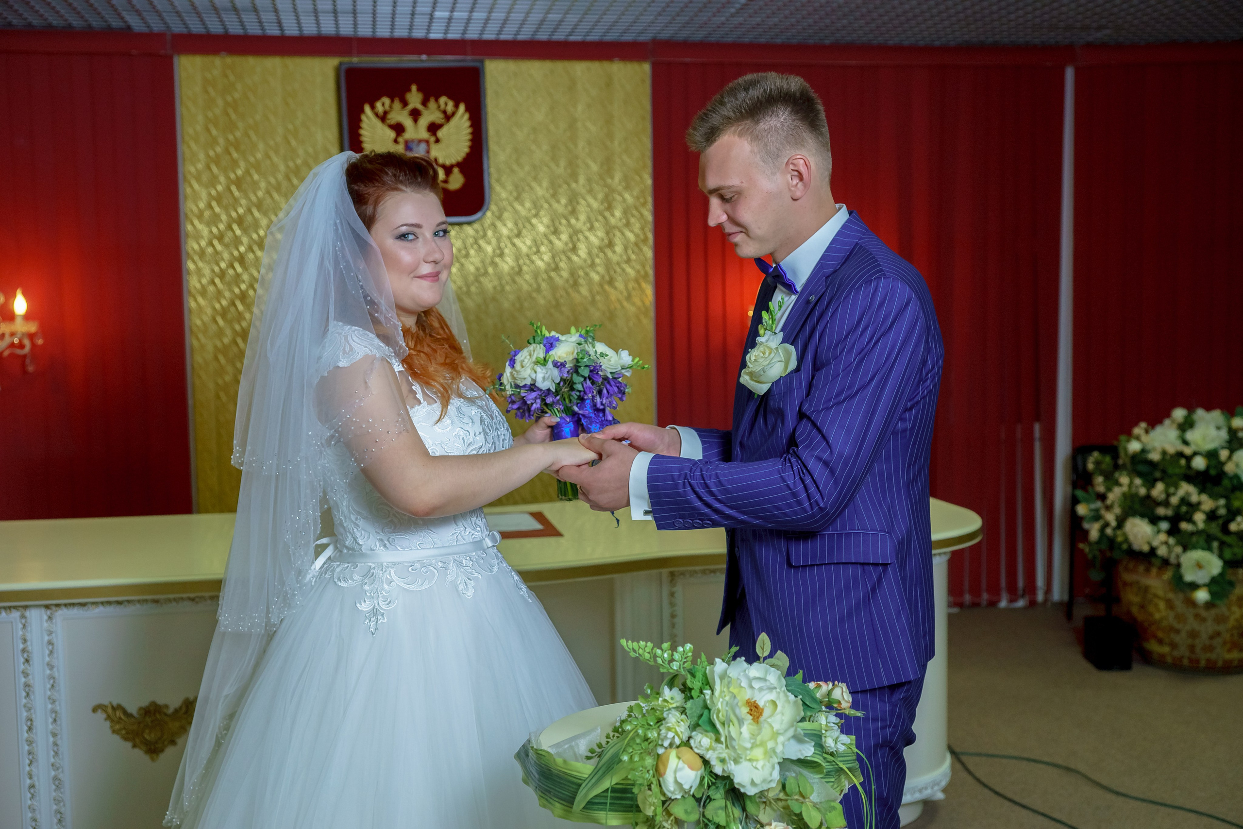 Свадьба в синем настроении. Фотограф Владимир Артамонов