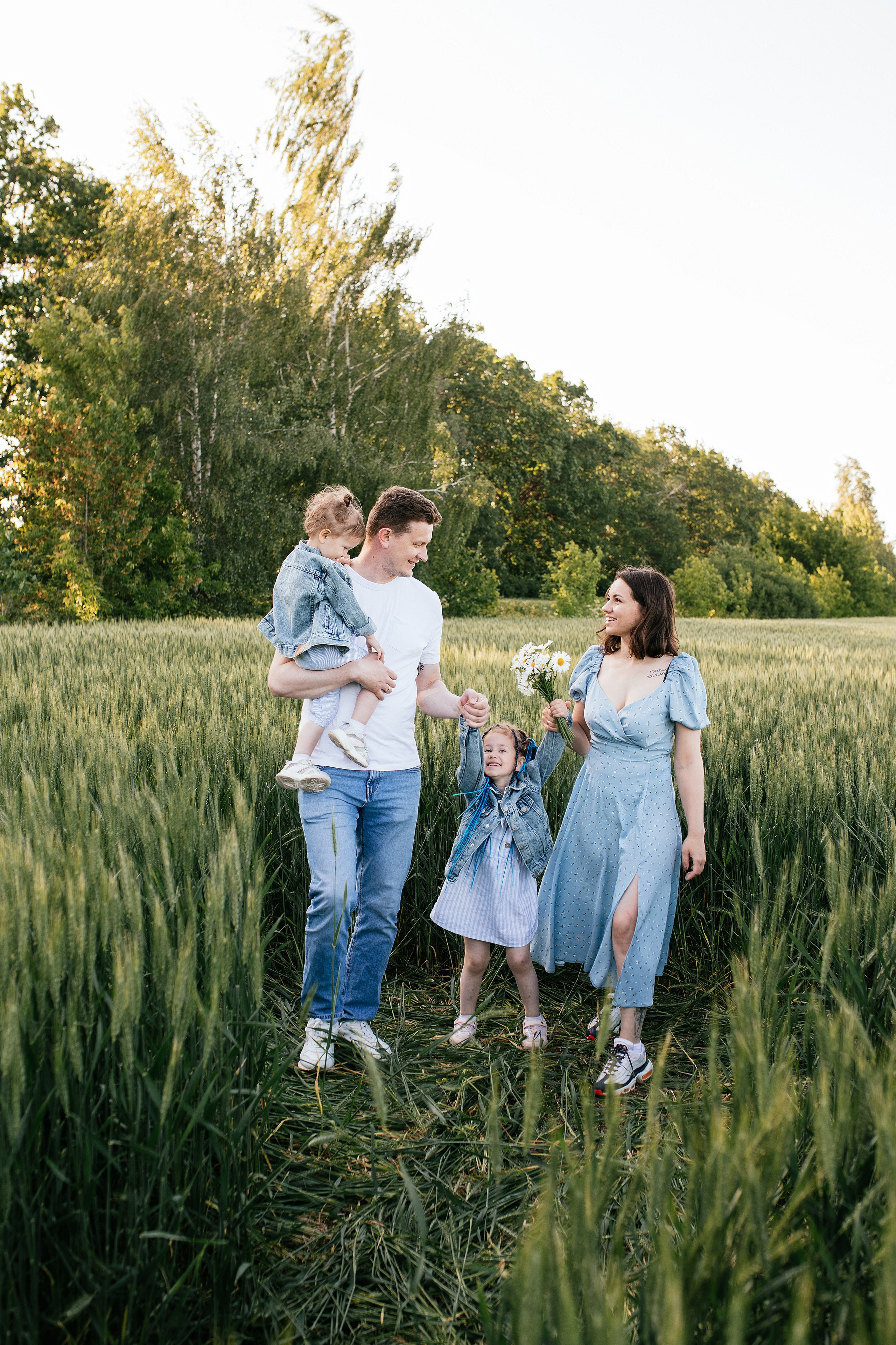 Вика, Коля, Лера и Ева. Свадебный, семейный фотограф в Рязани Лена Брант