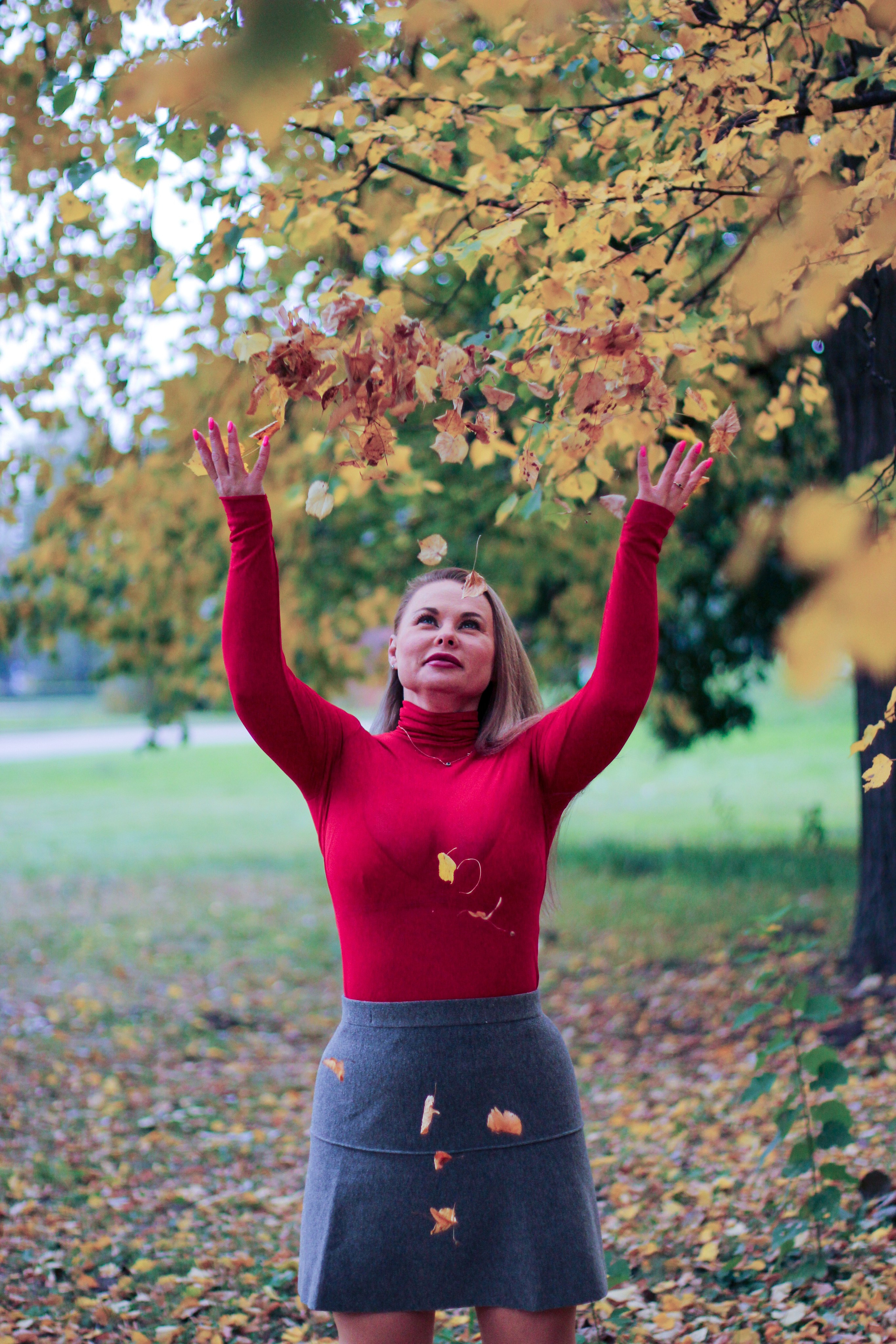 Мария на прогулке в Ботаническом саду. Ваш личный фотограф в Москве Мила