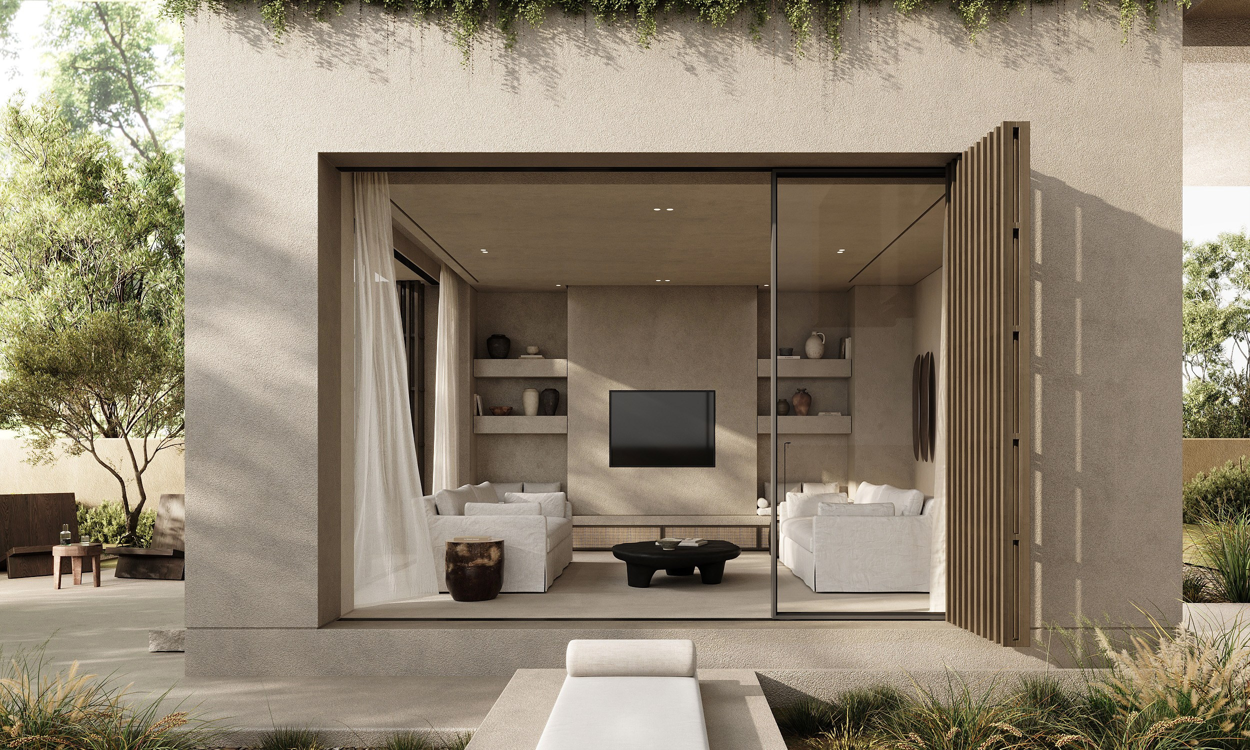 Villa EH-179. Interior visualization