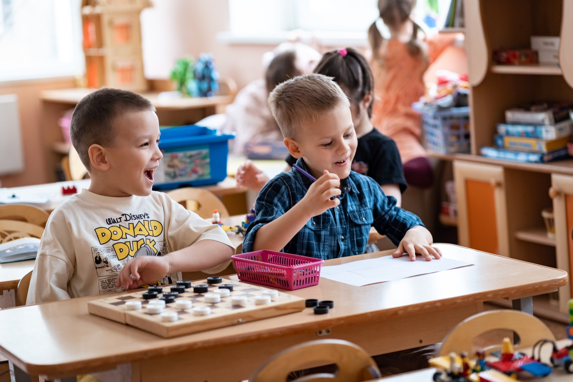 Детский садик. Семейный фотограф Варвара Сорока в городе Москве