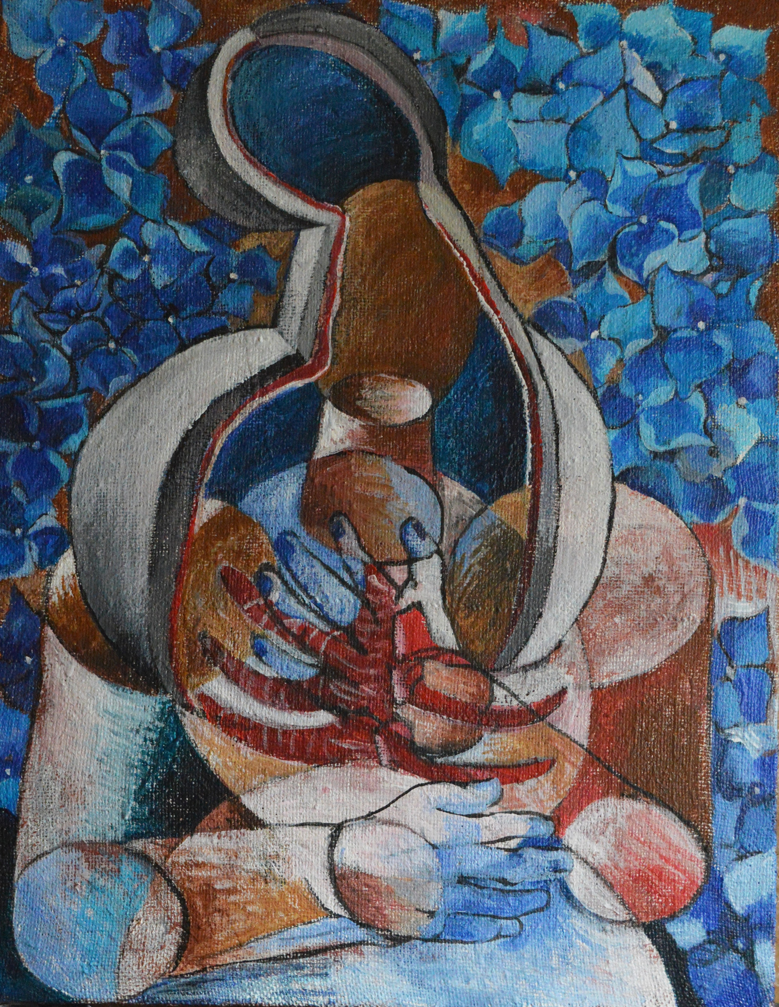 Живопись. Серия " Собери себя если сможешь». Лилия Ким. Междисциплинарный художник