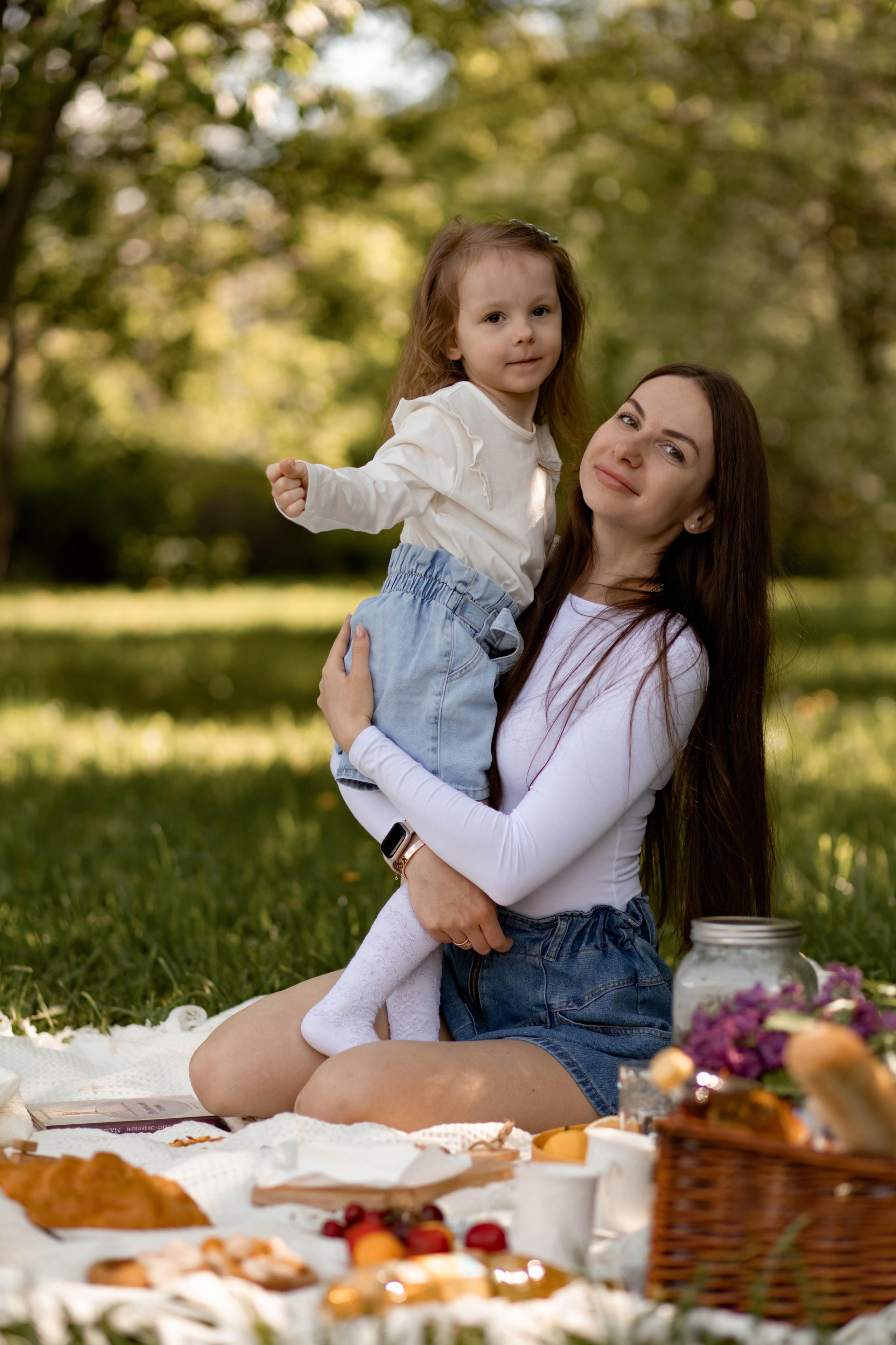 Анастасия с дочками. Семейный и детский фотограф в Москве, Тамбовская Ольга