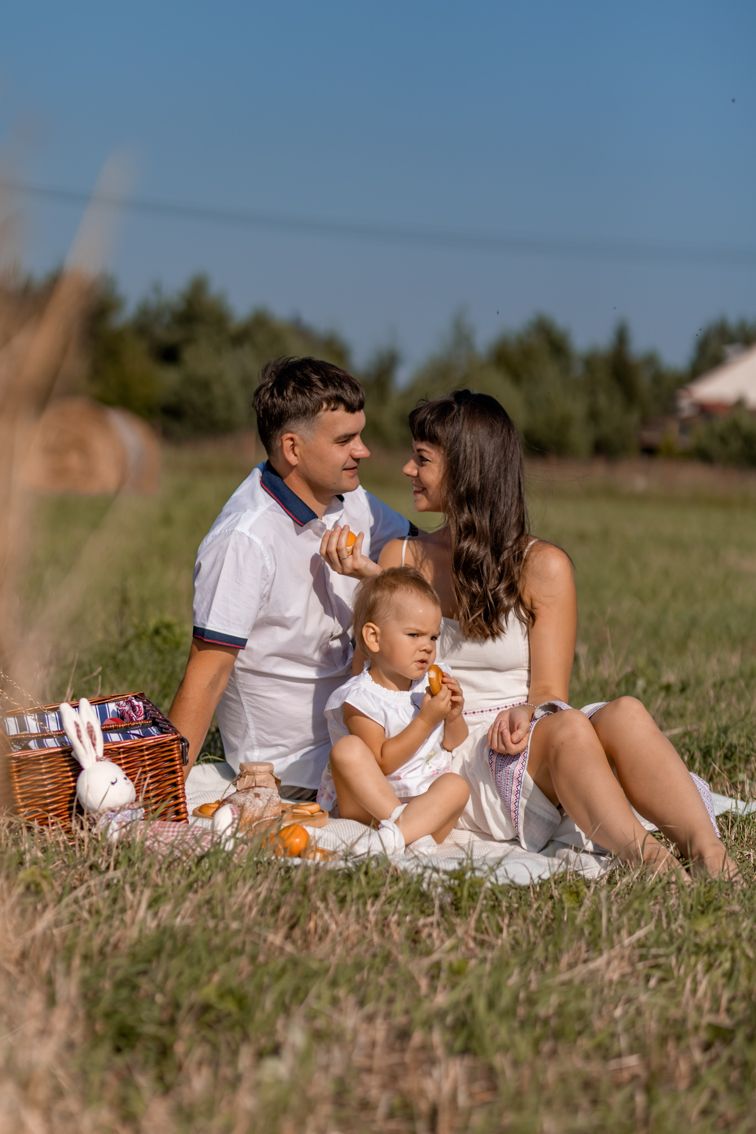 Семейная в поле. Семейный и детский фотограф в Москве, Тамбовская Ольга