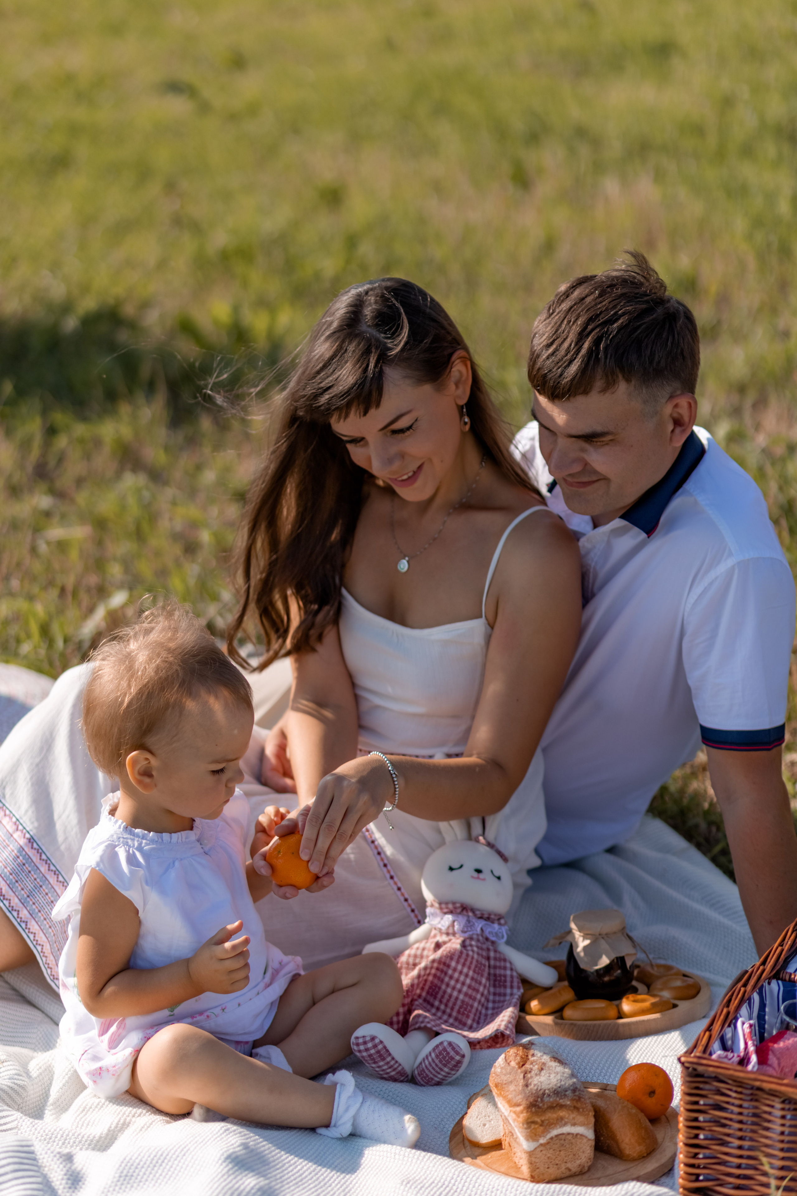 Семейная в поле. Семейный и детский фотограф в Москве, Тамбовская Ольга