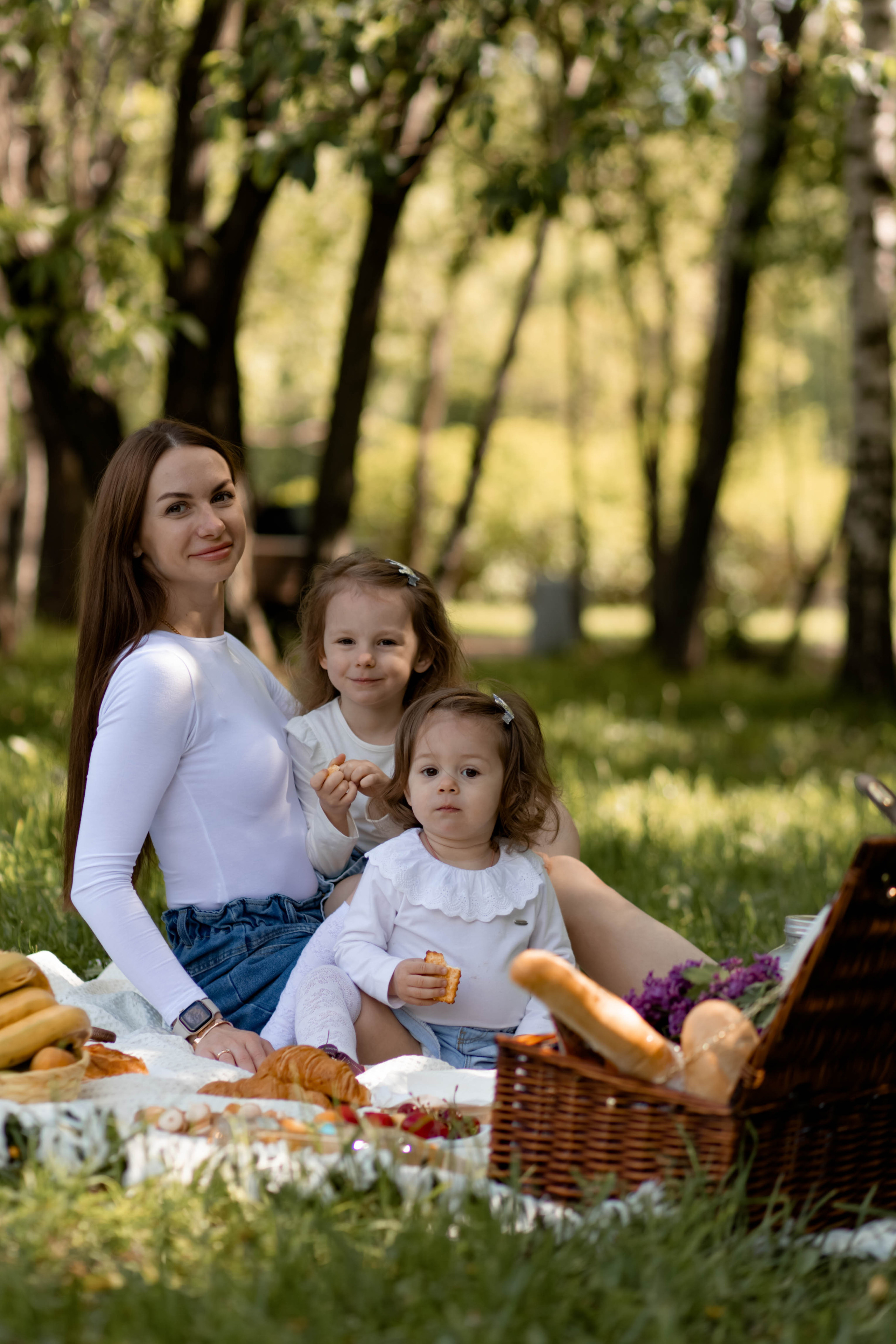 Анастасия с дочками. Семейный и детский фотограф в Москве, Тамбовская Ольга
