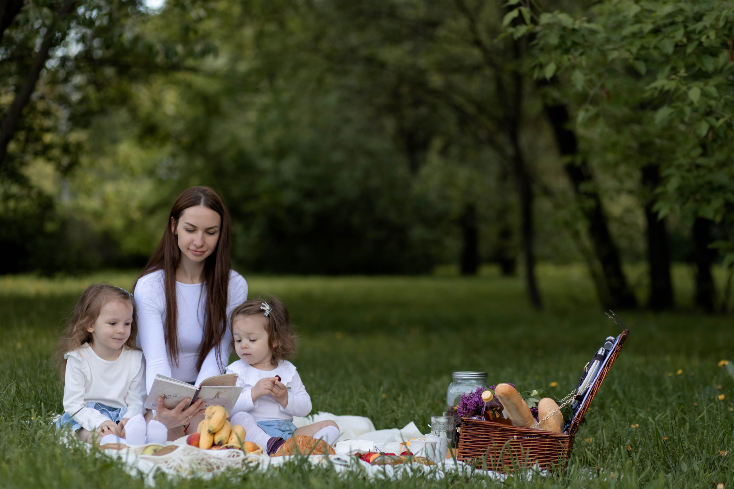 Анастасия с дочками. Семейный и детский фотограф в Москве, Тамбовская Ольга