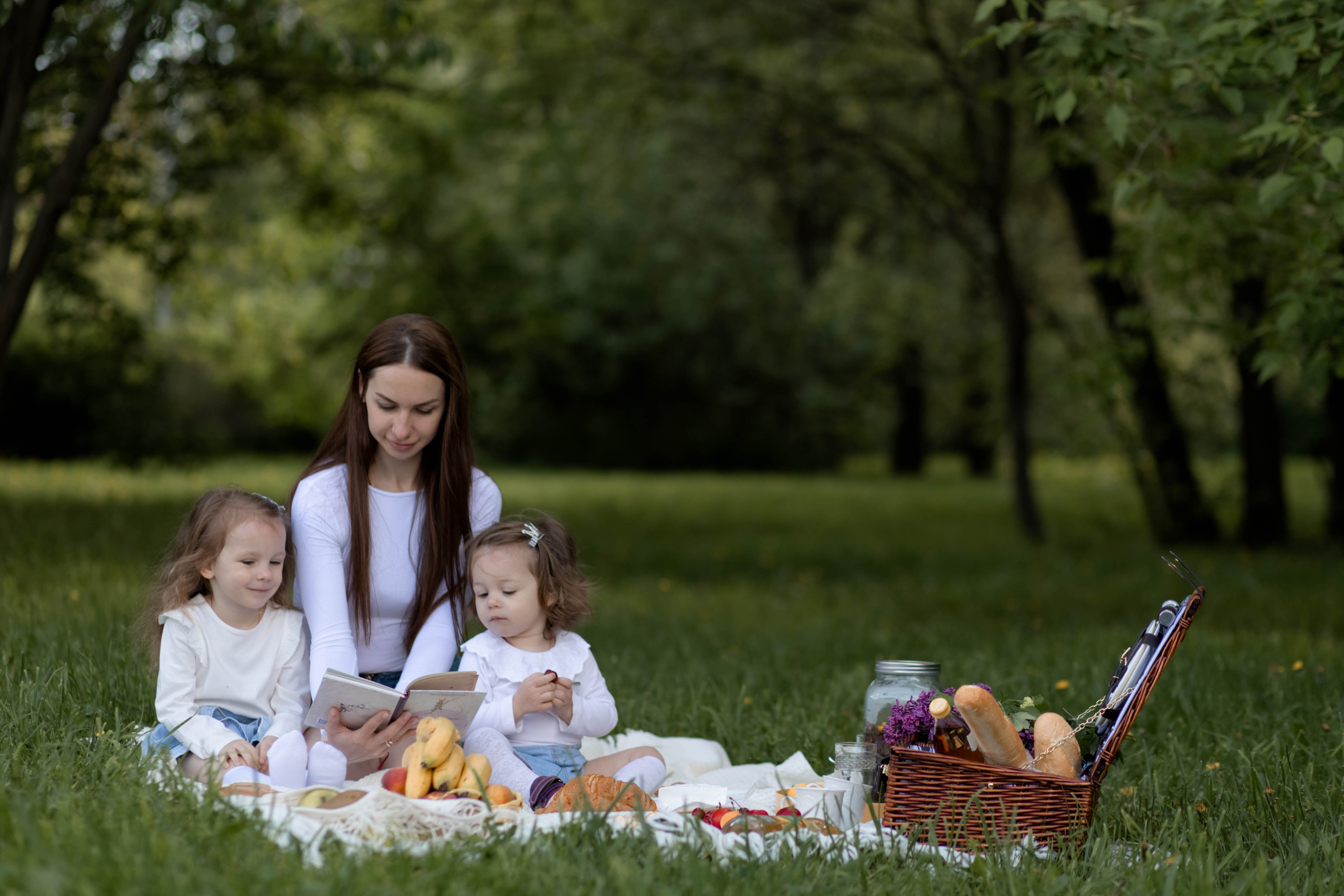 Анастасия с дочками. Семейный и детский фотограф в Москве, Тамбовская Ольга