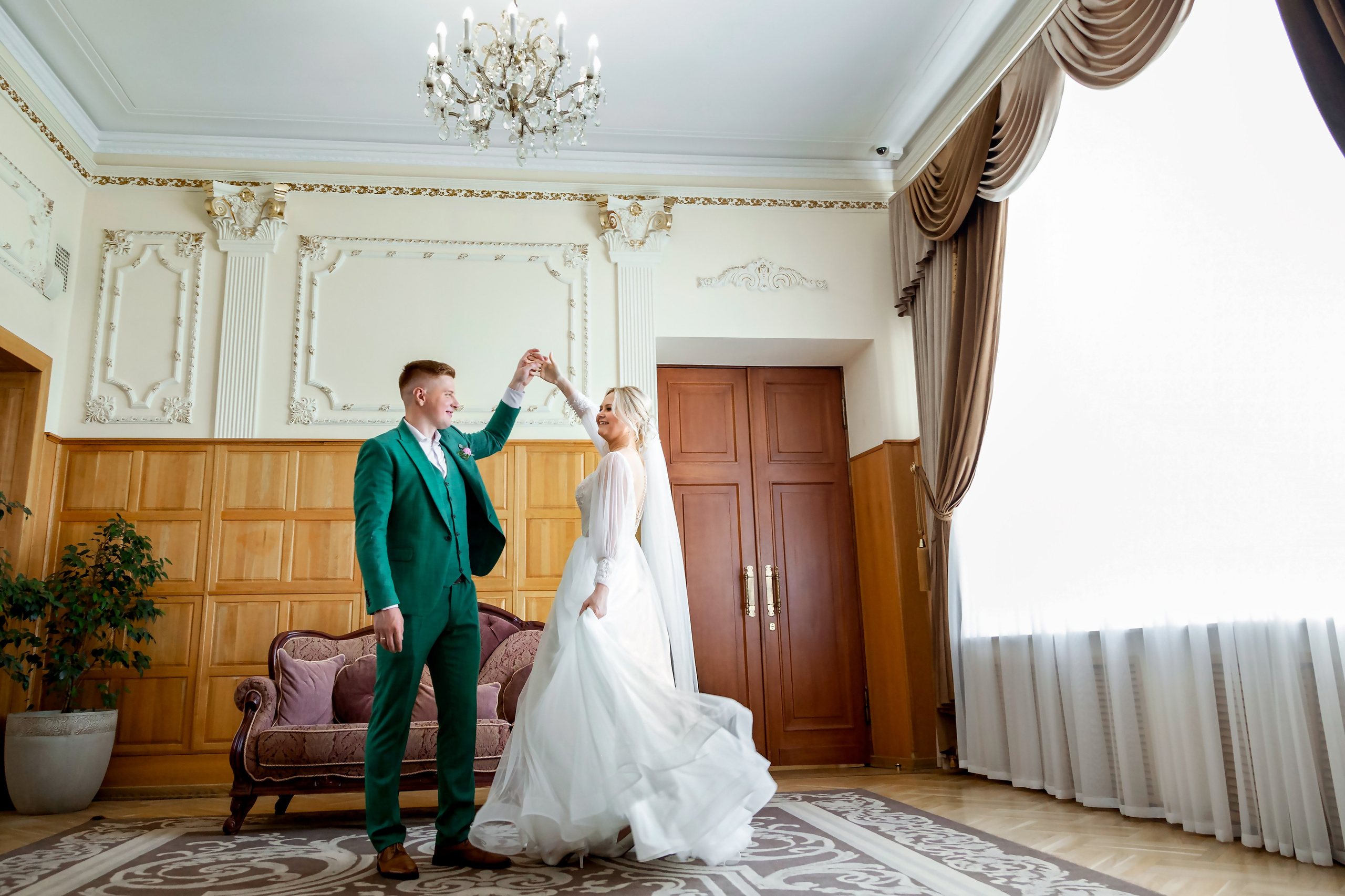 Кирилл и Наталья ~ Грибоедовский ЗАГС № 1. Семейный и свадебный фотограф в Москве Татьяна Седлецкая