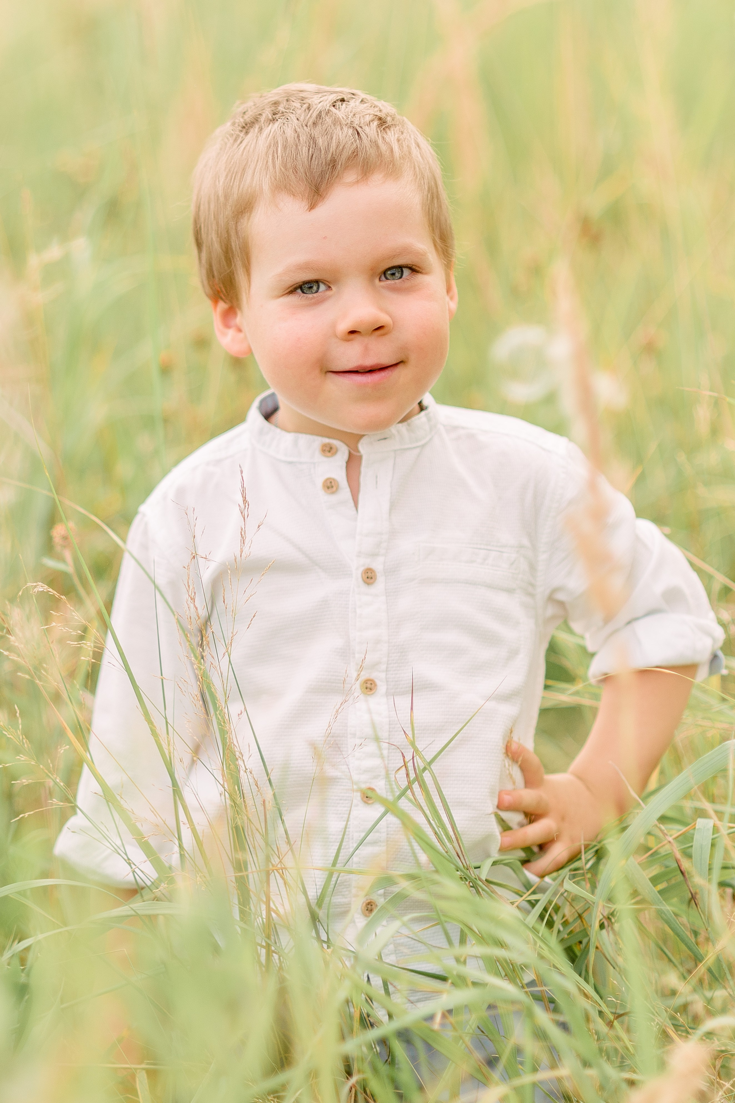 В поле. Фотограф Юлия Попова