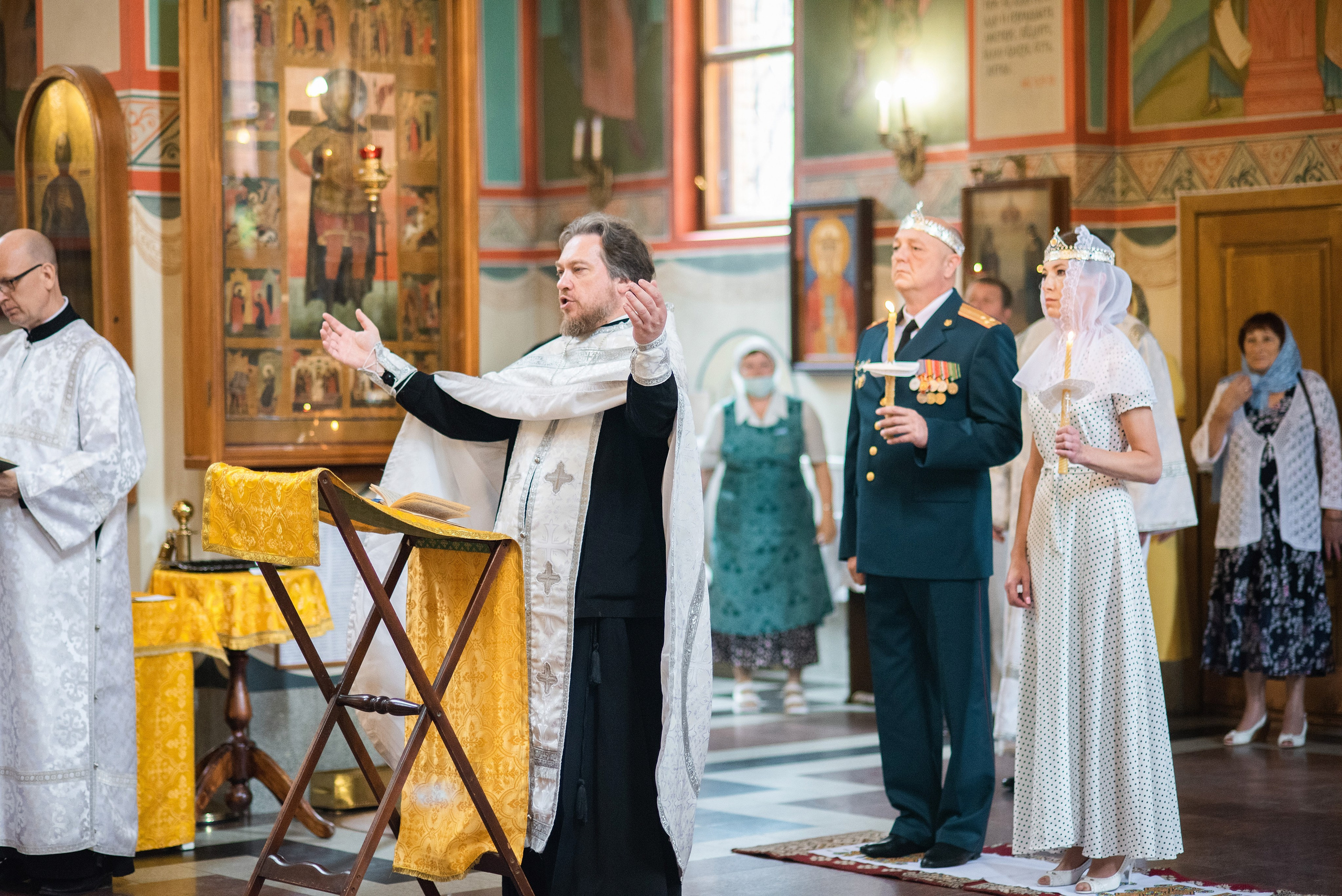 Венчание. Фотограф Юлия Попова