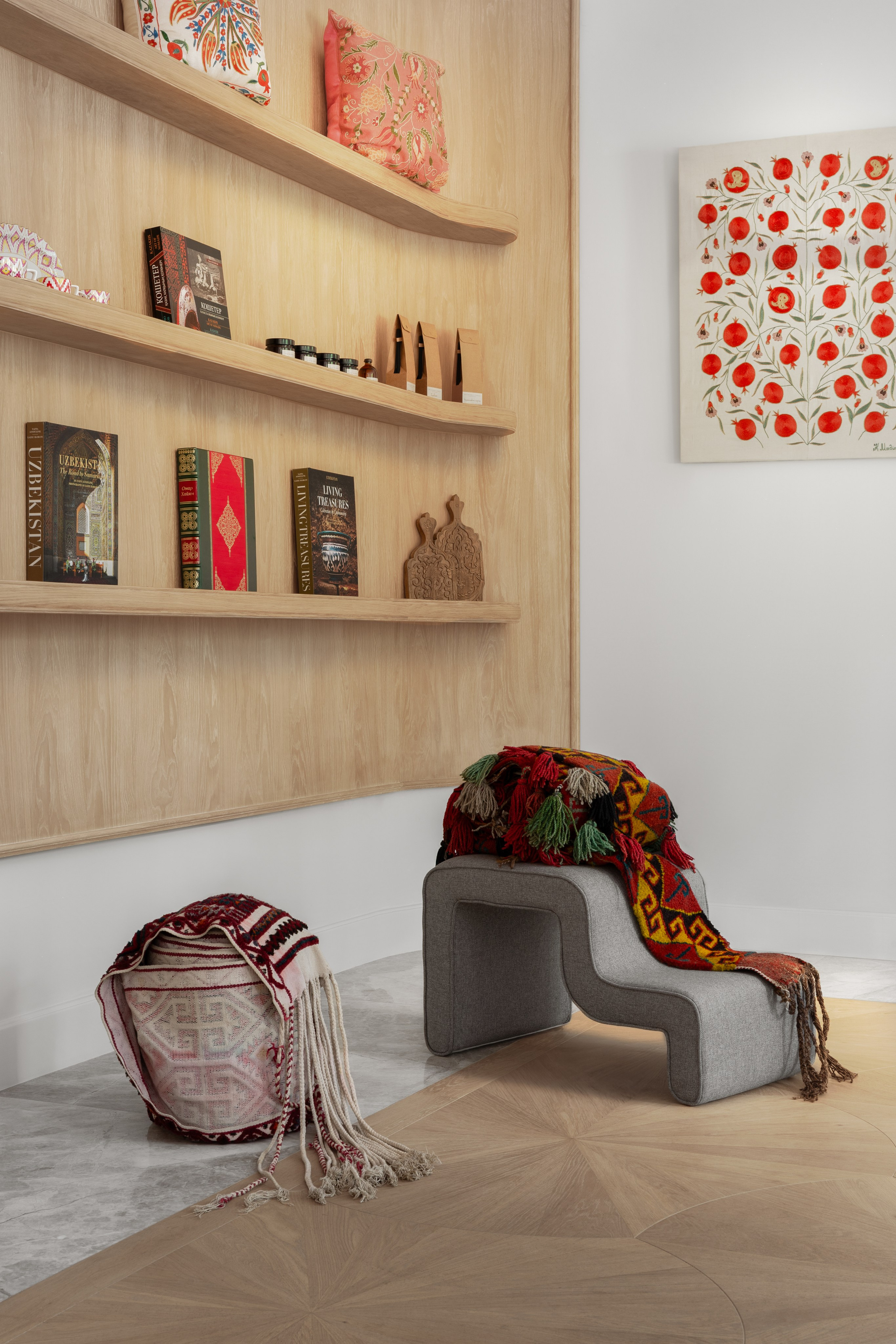 Korkem Experience Store & Gourmet. Roman Yakunin — interior photographer in Almaty, Kazakhstan