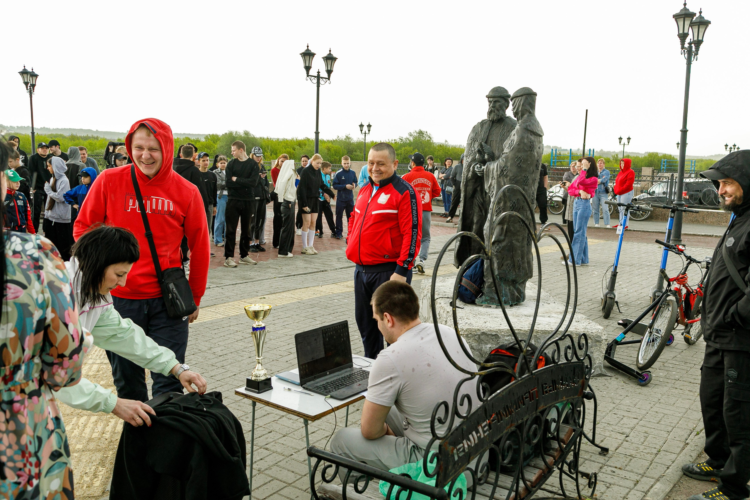 «СпортЛето» и «Зарядка с чемпионом» — семья Сармачевых 😋. Фотограф Андрей Гузеев