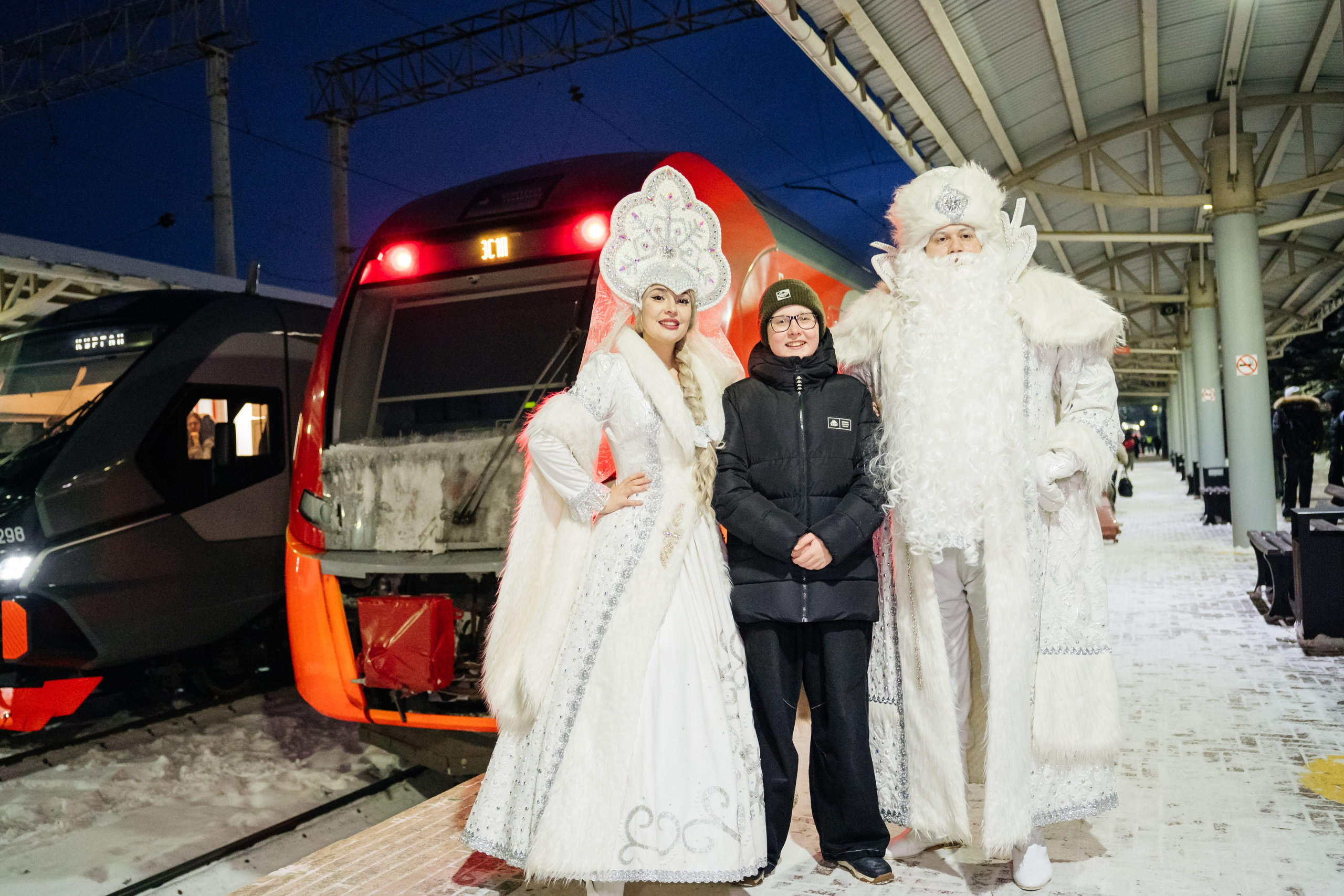 Новый год с РЖД. Видеограф и Фотограф в Челябинске Ксения и Владимир Рюмины