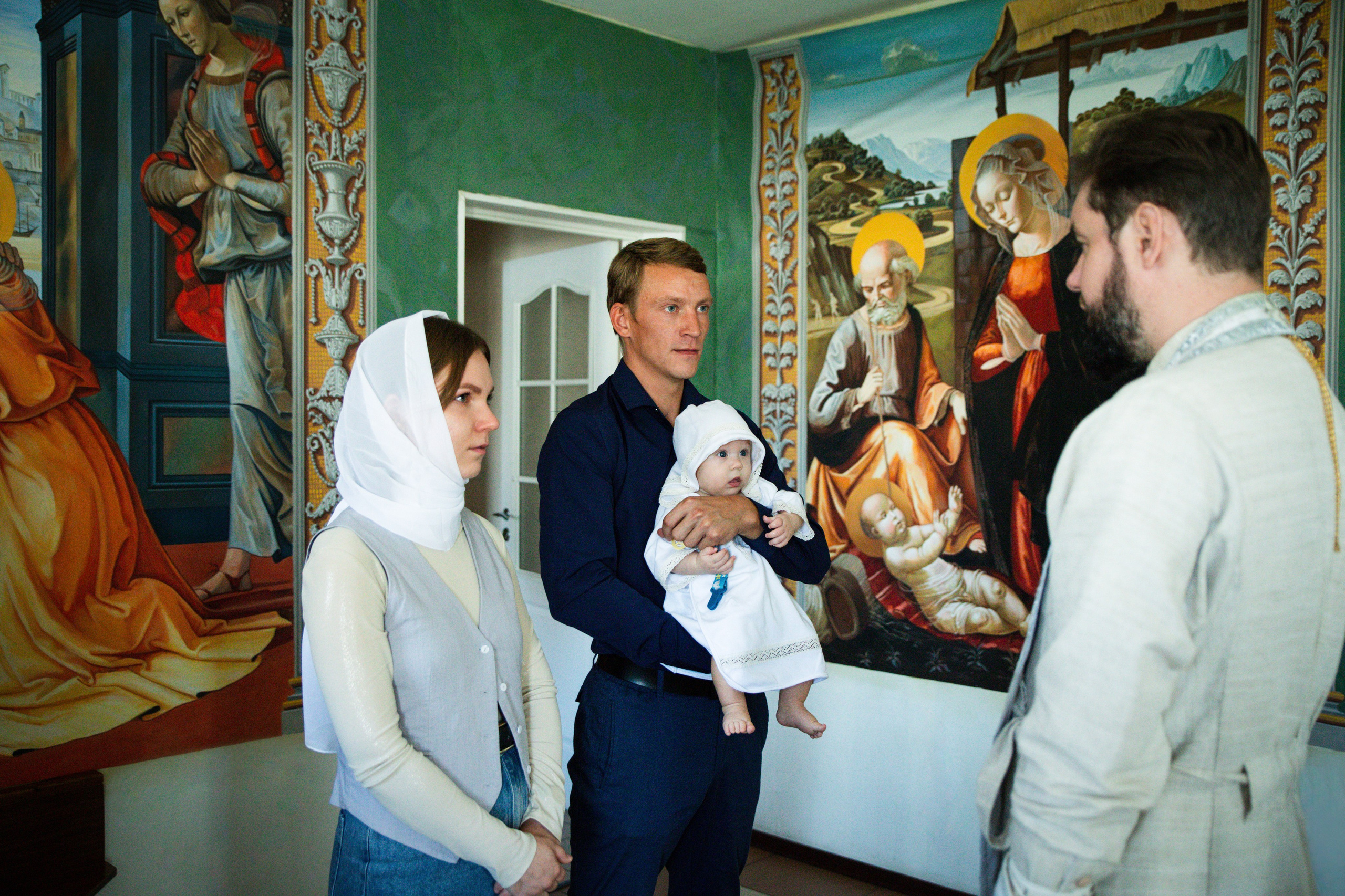 Таинство Крещения. Фотограф СПб