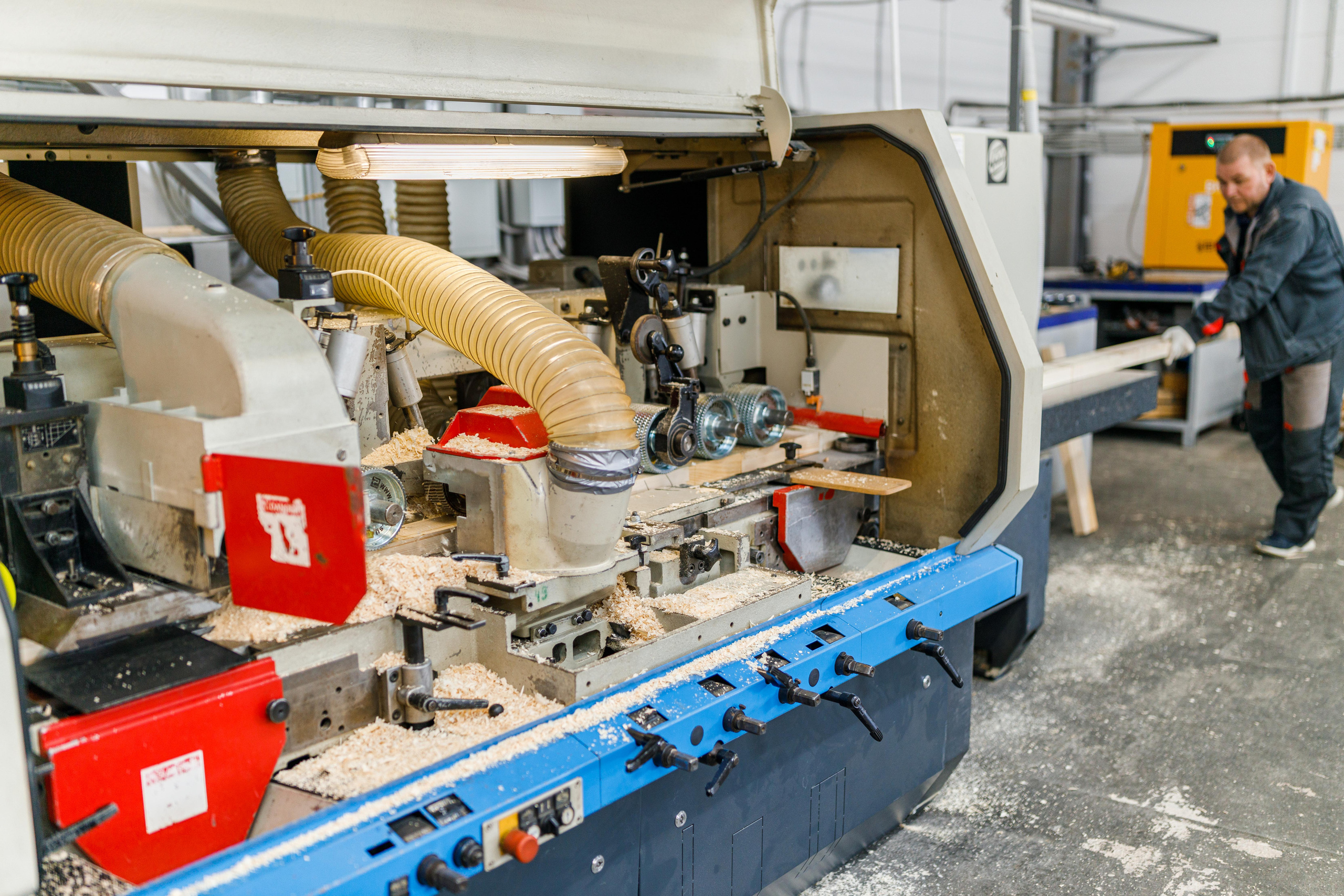 Съемка деревообрабатывающего производства. Фотограф Балаев Михаил