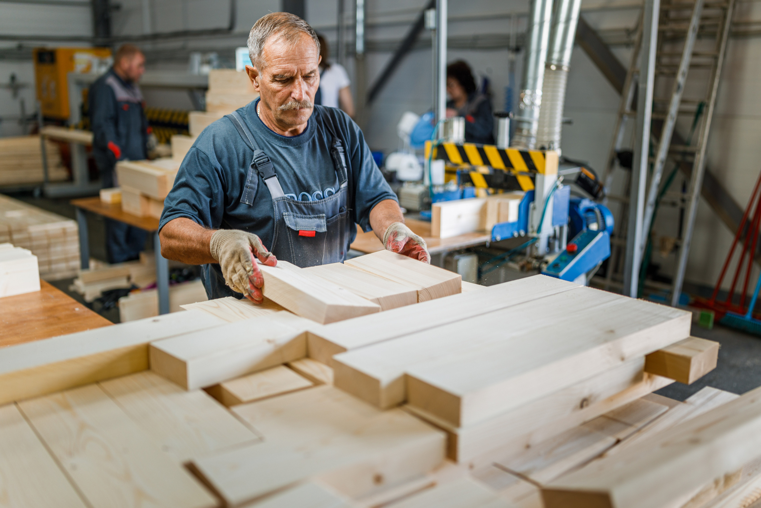 Съемка деревообрабатывающего производства. Фотограф Балаев Михаил