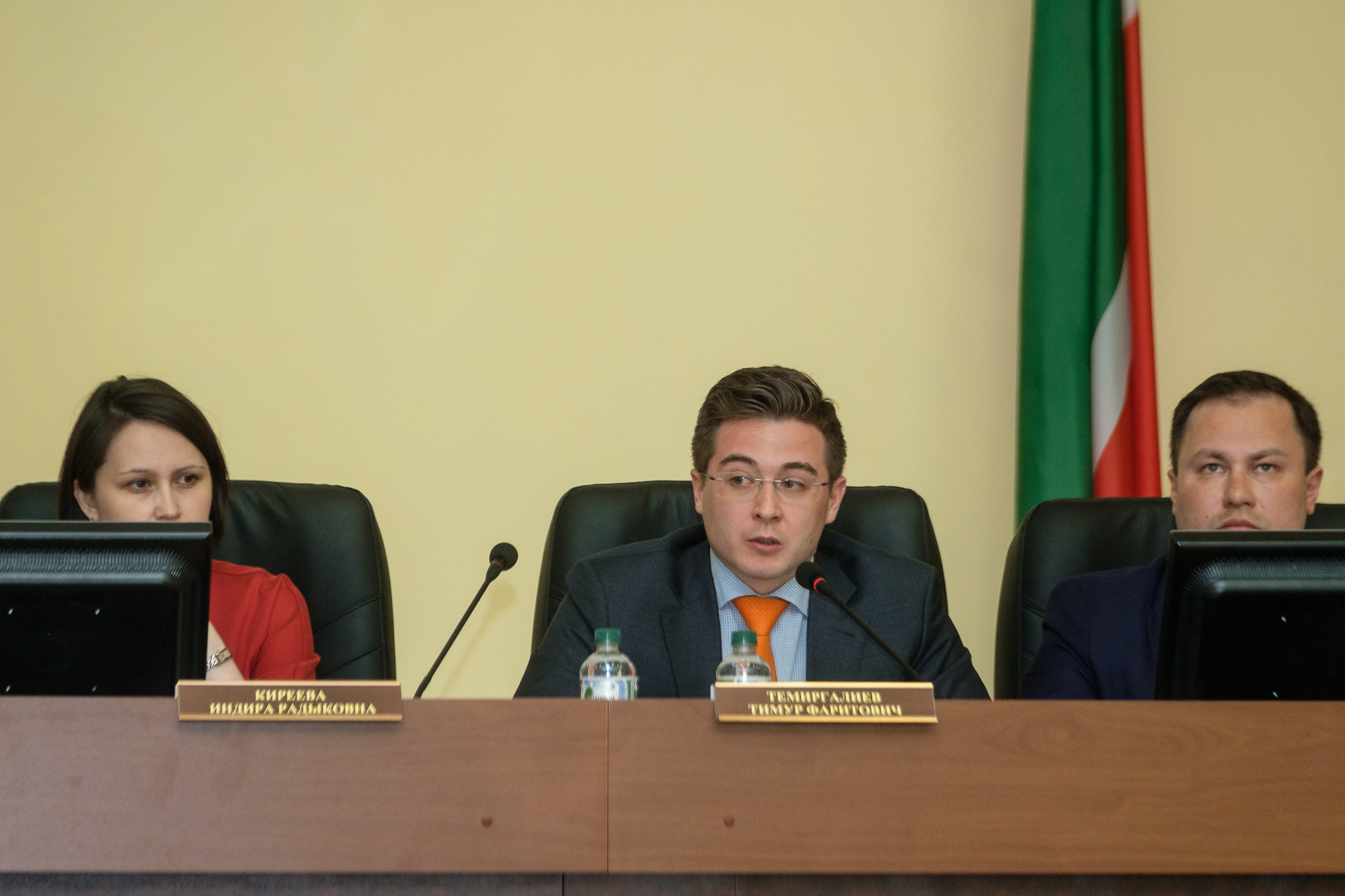 Репортажная съемка на встрече предпринимателей с министром финансов. Репортажный фотограф в Казани Павел Серпокрылов