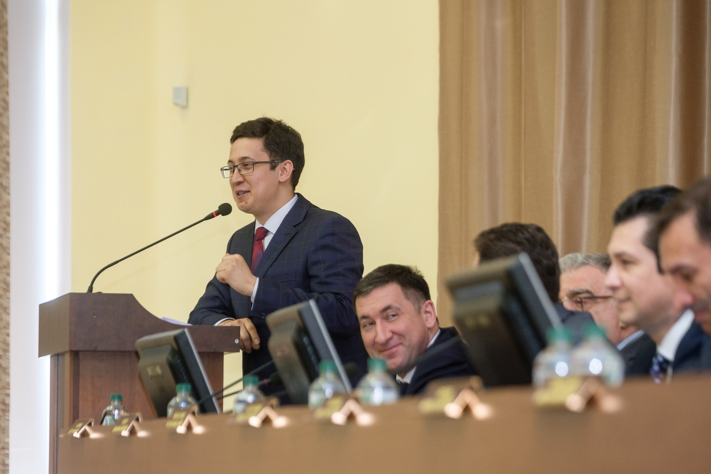 Репортажная съемка на встрече предпринимателей с министром финансов. Репортажный фотограф в Казани Павел Серпокрылов