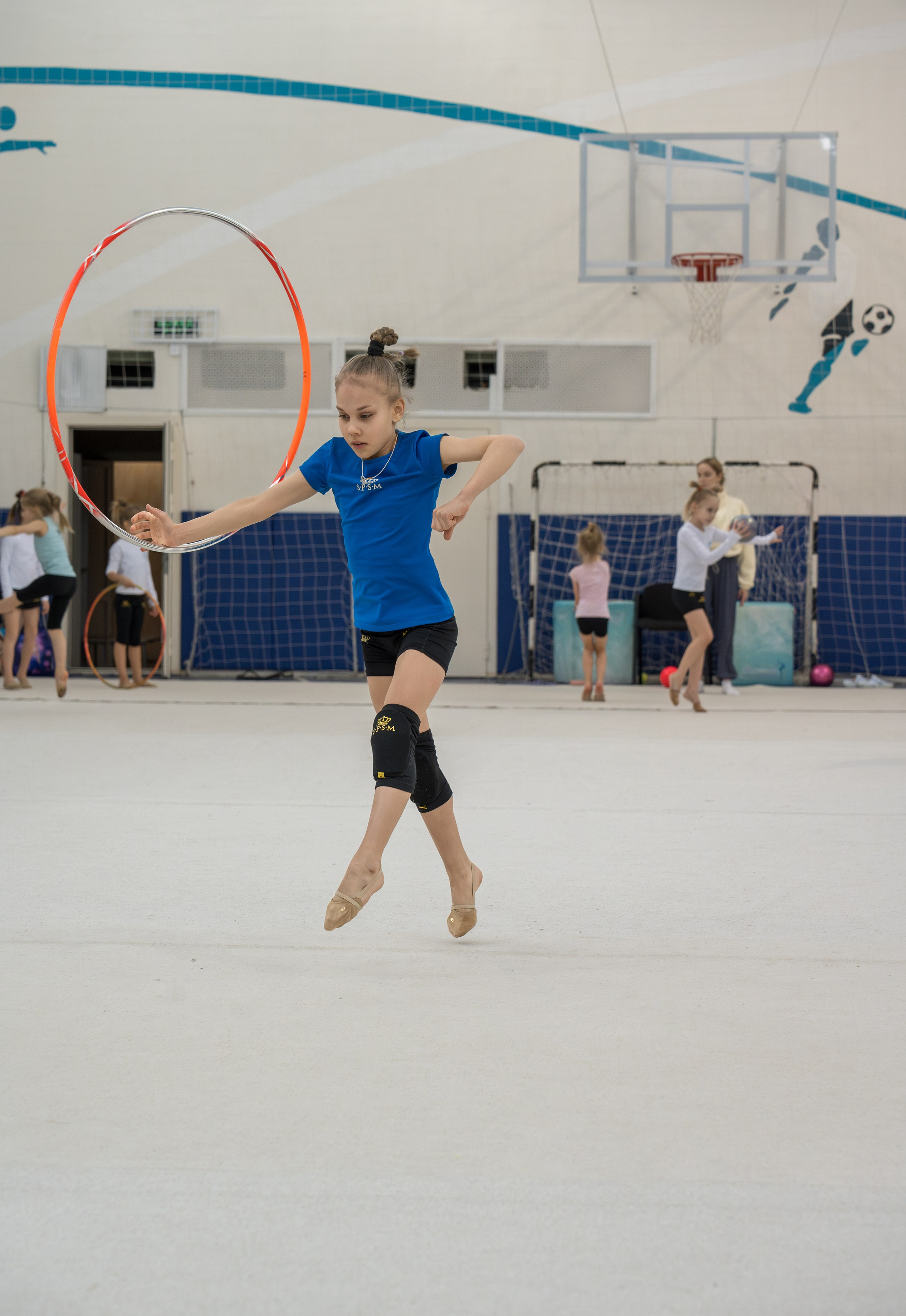 Тренировочный процесс. Художественная гимнастика. Фотограф в Москве