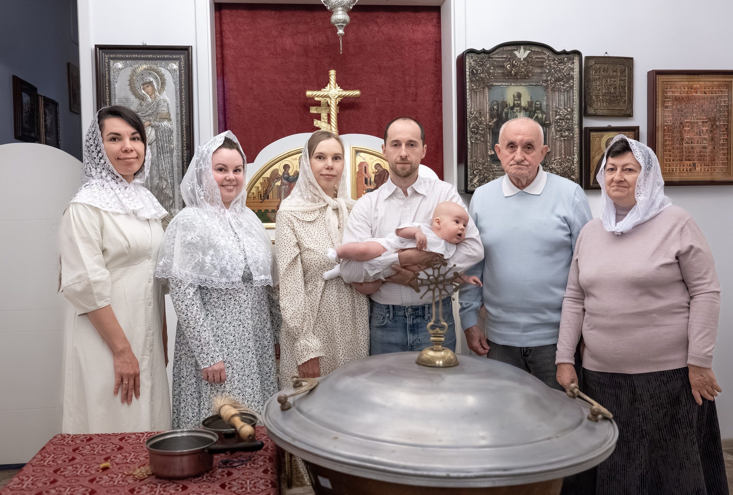 Крещение мл. Максима. Фотограф в Москве