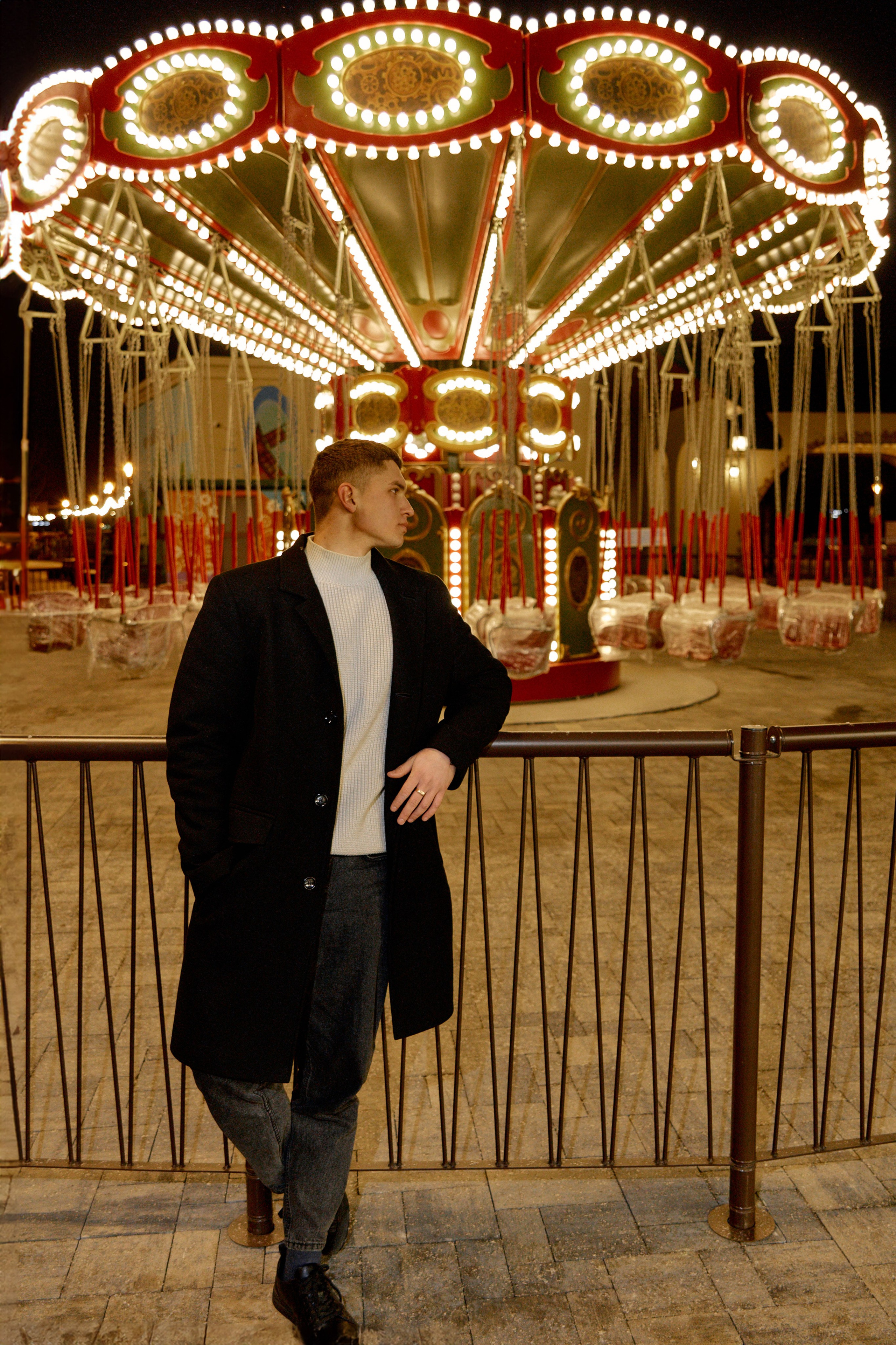 Зимняя фотосессия love story