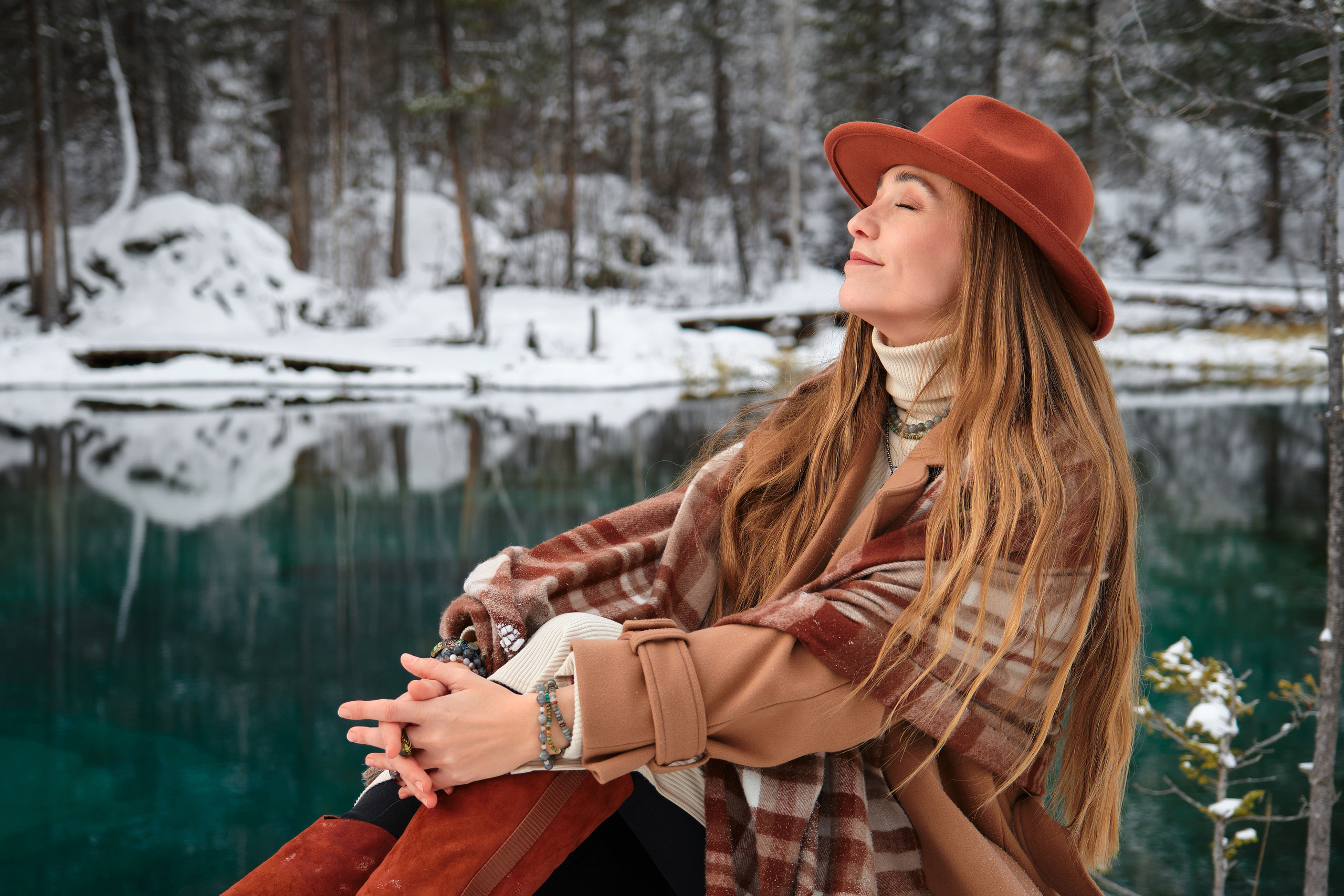 Гейзерное озеро. Профессиональный фотограф Барнаул Анастасия Фримал