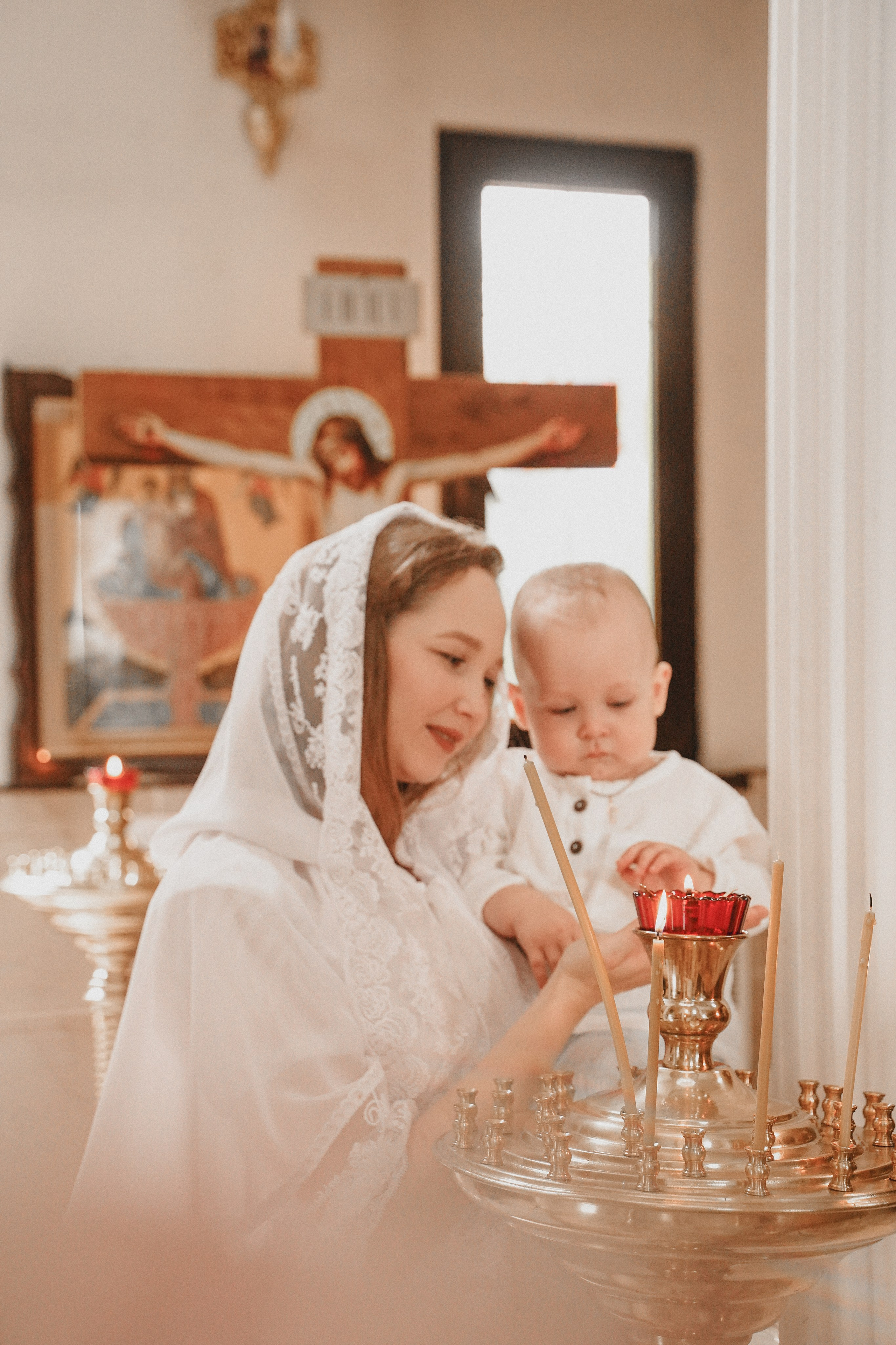 Крещение Лёвы. Семейный и женский фотограф в Краснодаре Анастасия Приймак