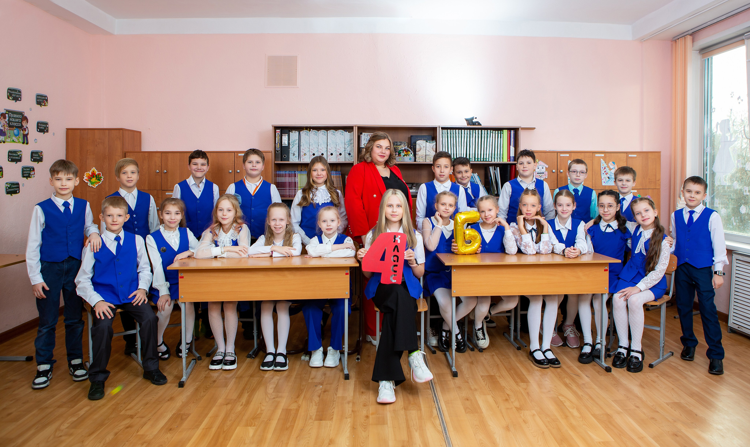 Фотосъемка учеников начальной школы